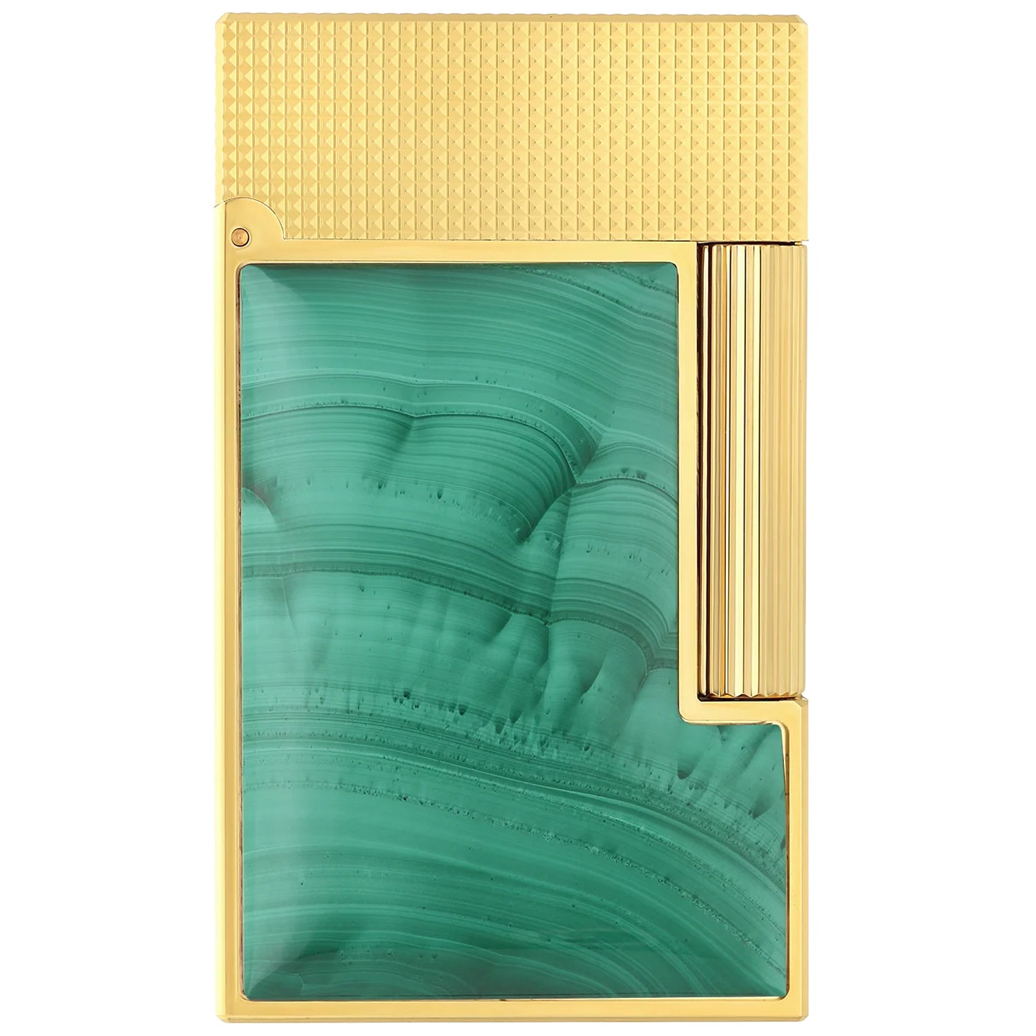 S.T. Dupont Limited Edition Line 2 Malachite Stone Lighter