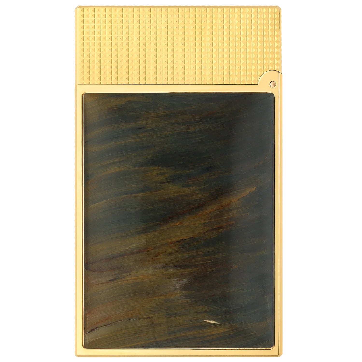 S.T. Dupont Limited Edition Line 2 Falcon's Eye Stone Lighter