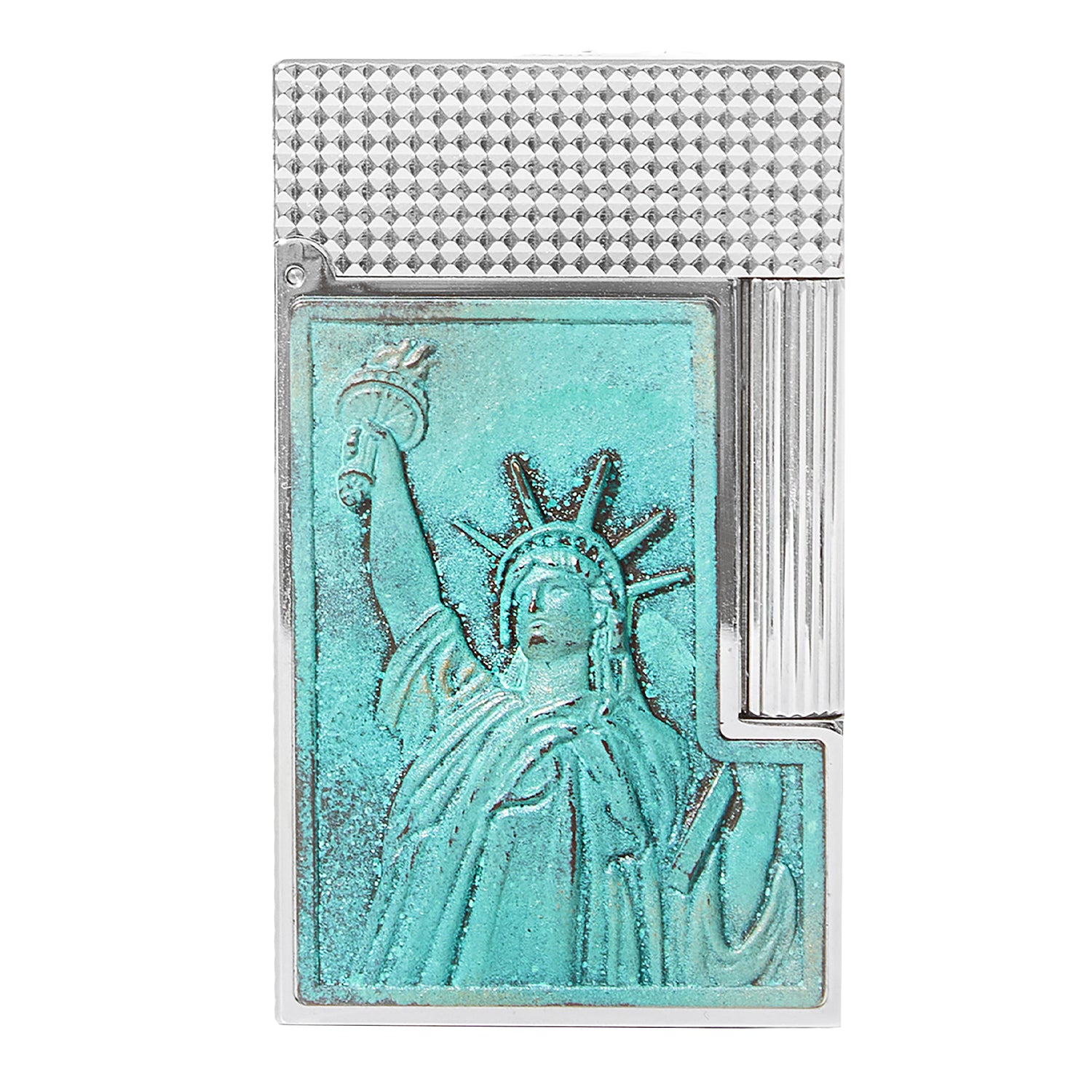 S.T. Dupont Line 2 Haute Creation Statue of Liberty Palladium Lighter (PRE-ORDER)