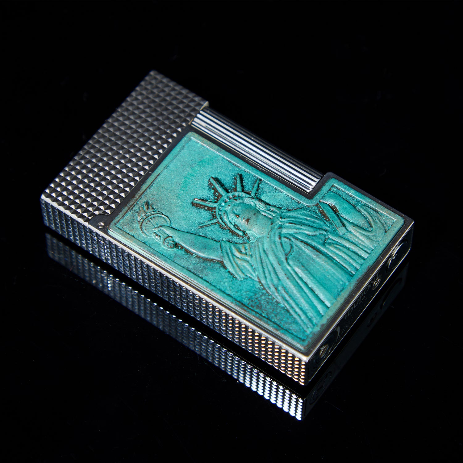 S.T. Dupont Line 2 Haute Creation Statue of Liberty Palladium Lighter (PRE-ORDER)