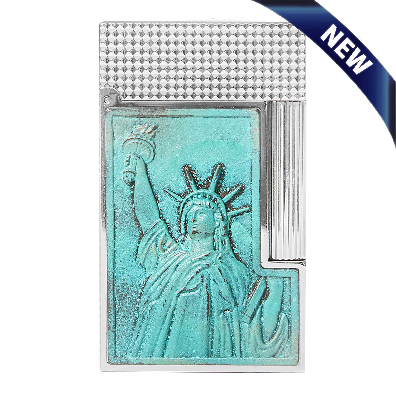S.T. Dupont Line 2 Haute Creation Statue of Liberty Palladium Lighter (PRE-ORDER)