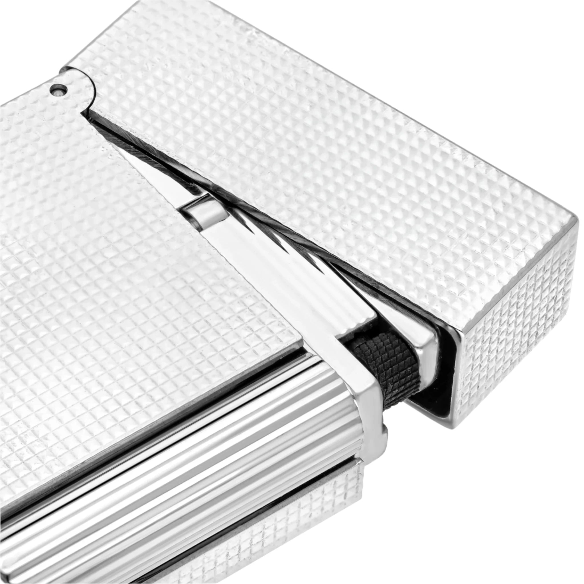 S.T. Dupont Line 2 Palladium Micro Diamond Head Lighter