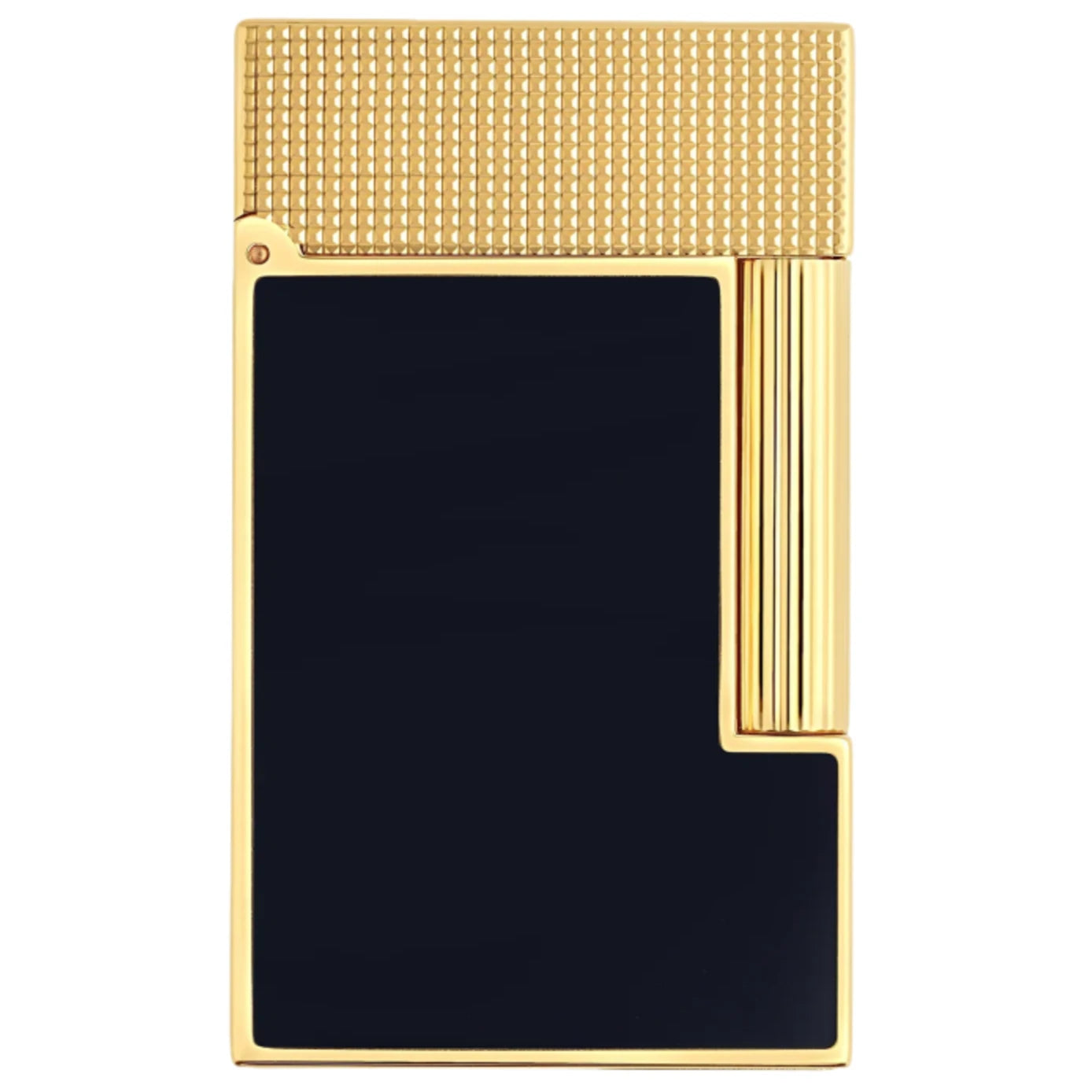 S.T. Dupont Line 2 Gold Blue Lacquer Lighter