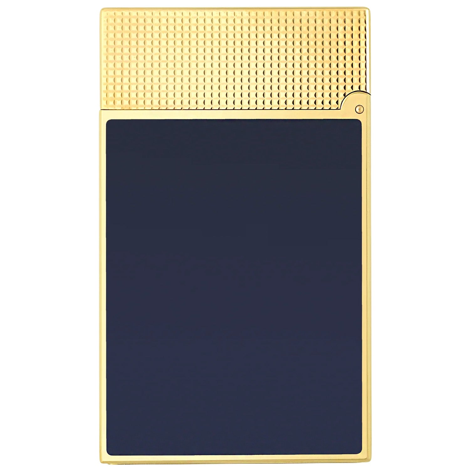 S.T. Dupont Line 2 Blue Lacquer Gold Lighter
