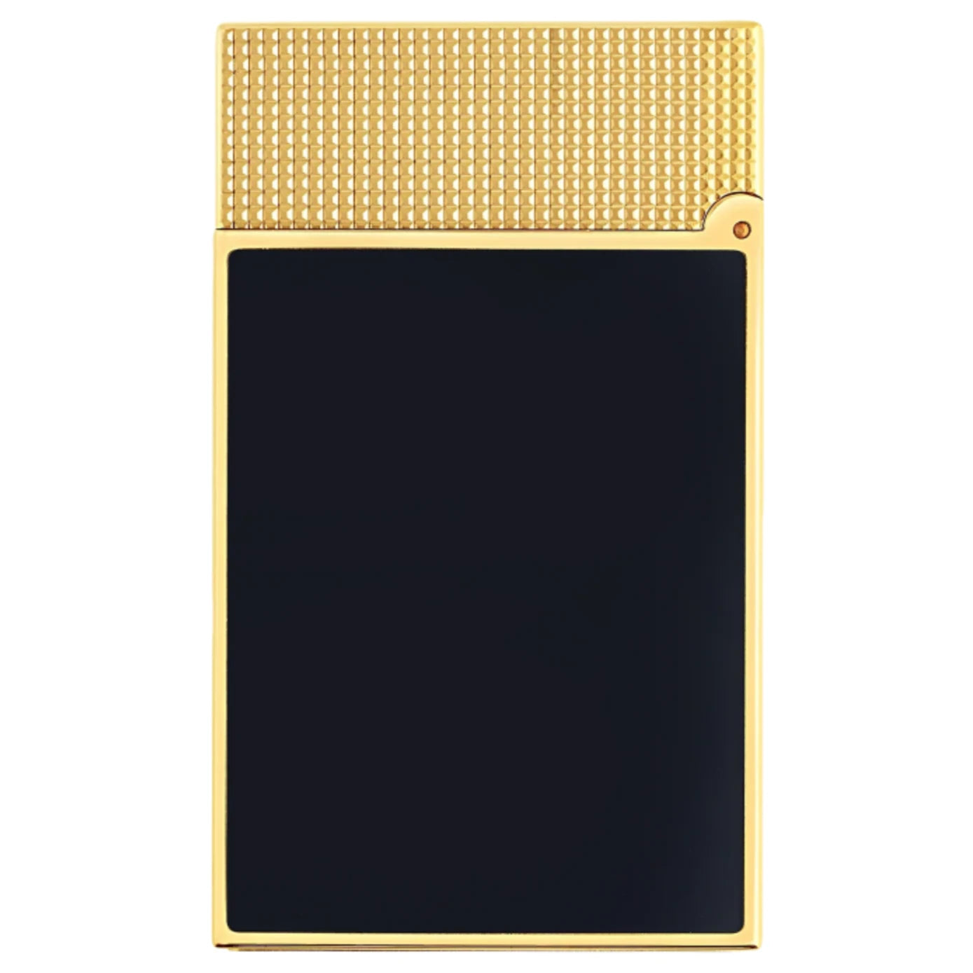 S.T. Dupont Line 2 Gold Blue Lacquer Lighter