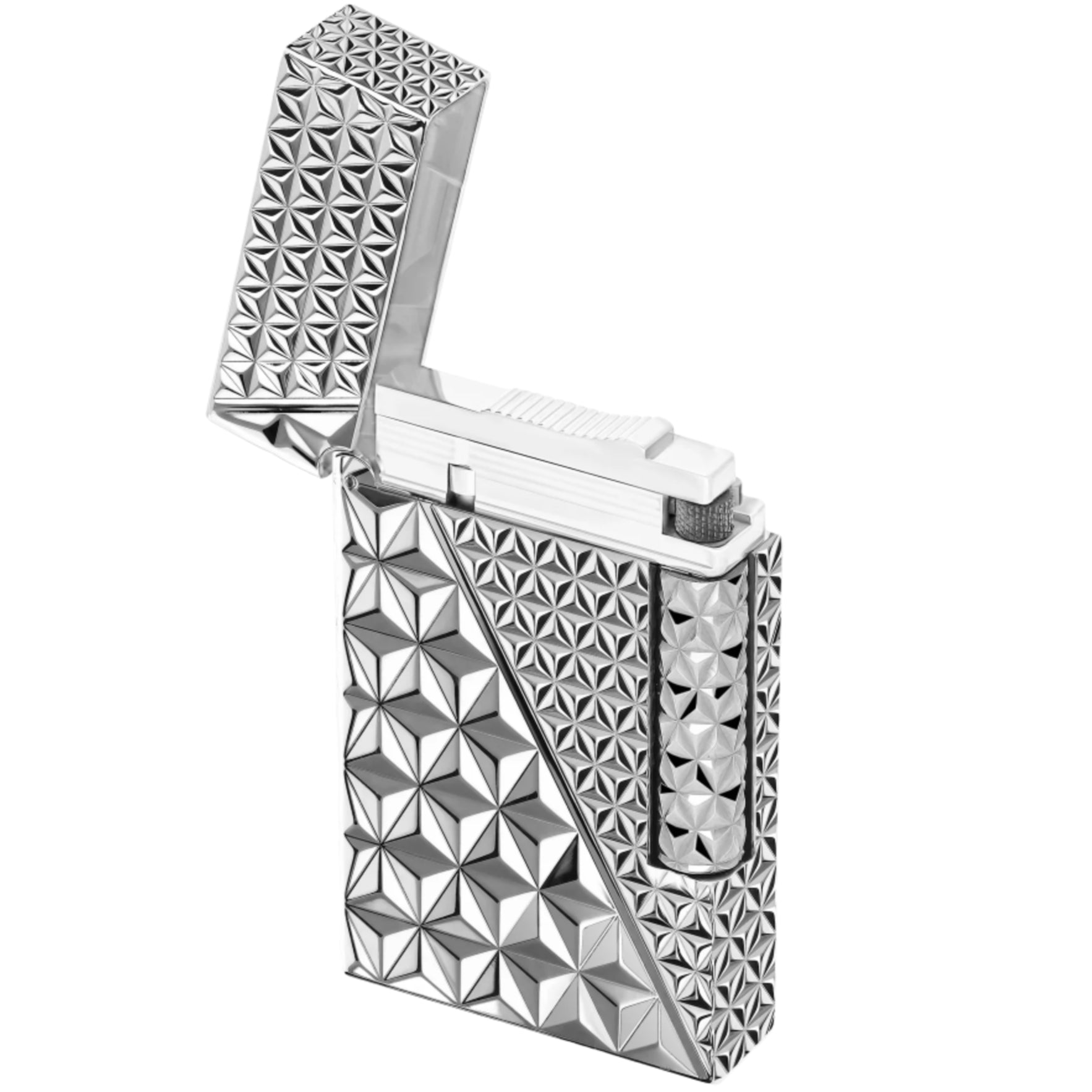 S.T. Dupont Double Fire X Palladium Line 2 Lighter