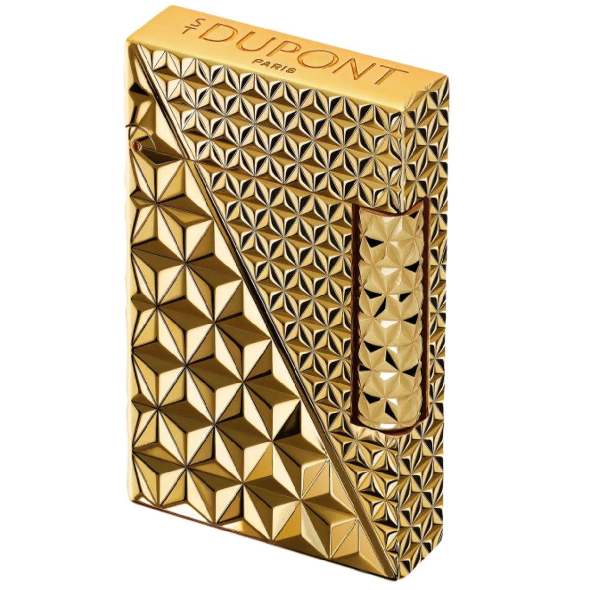 S.T. Dupont Double Fire X Gold Line 2 Lighter