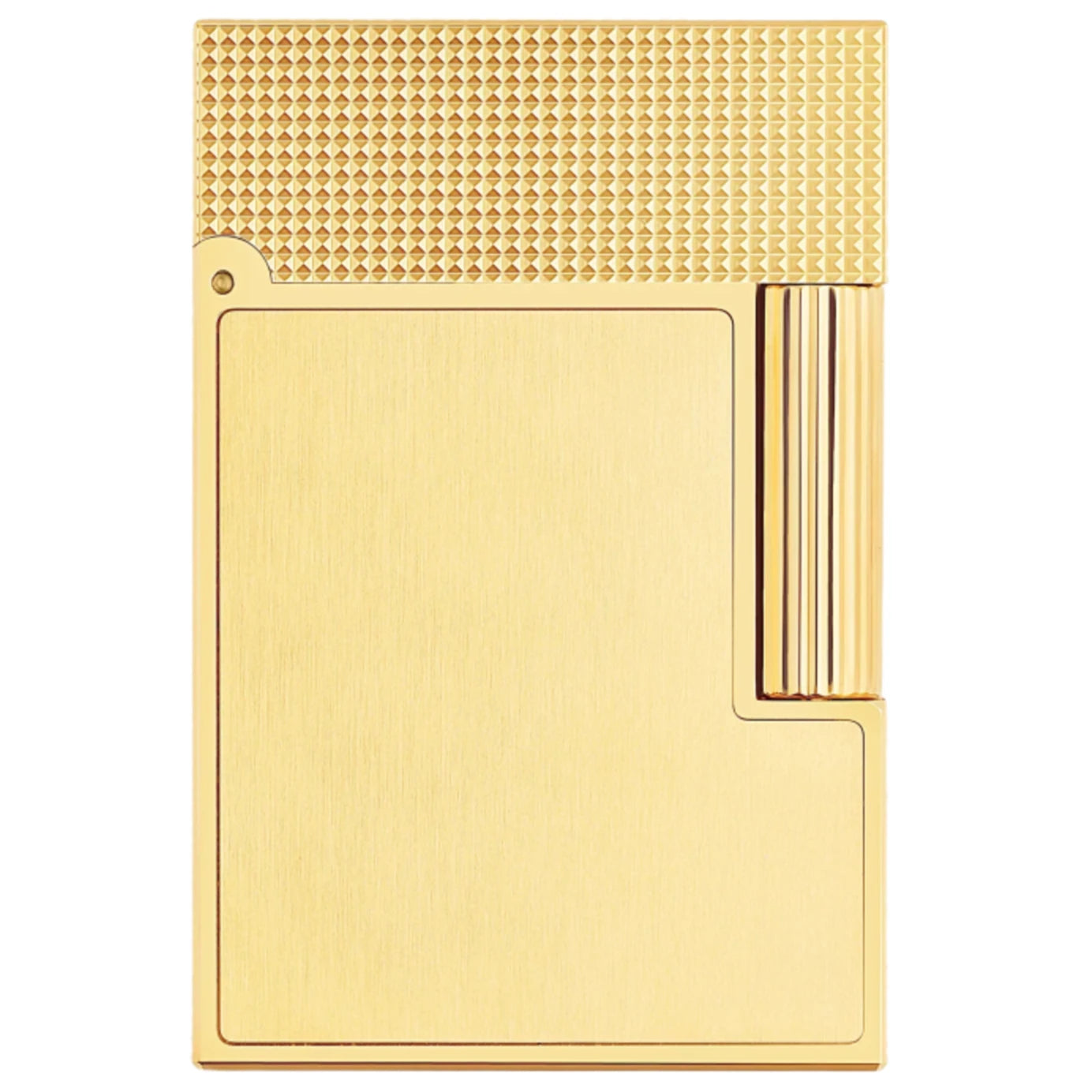 S.T. Dupont Line 2 Small Brushed Yellow Gold Lighter