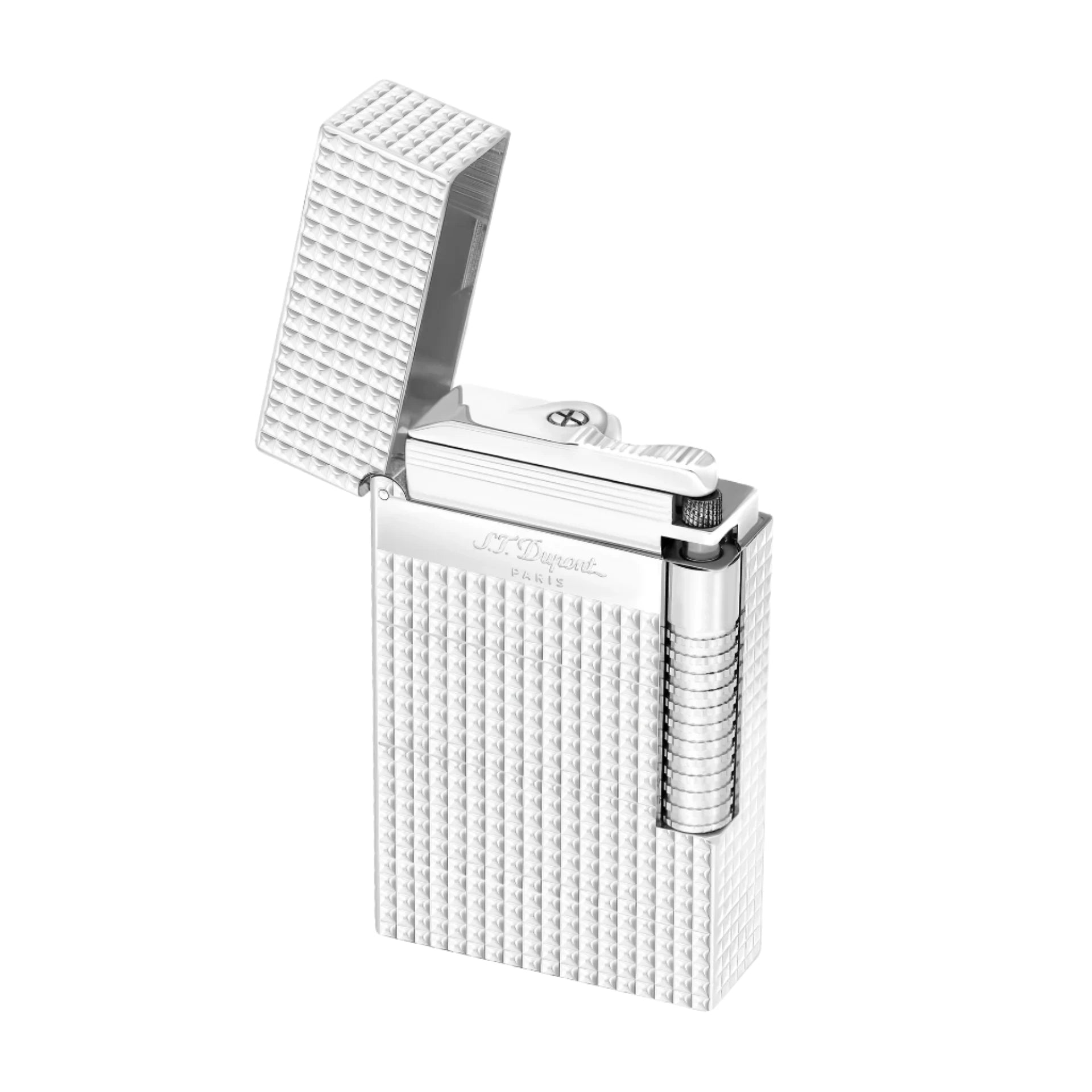 S.T. Dupont Le Grand Cling Diamond Head Palladium Lighter