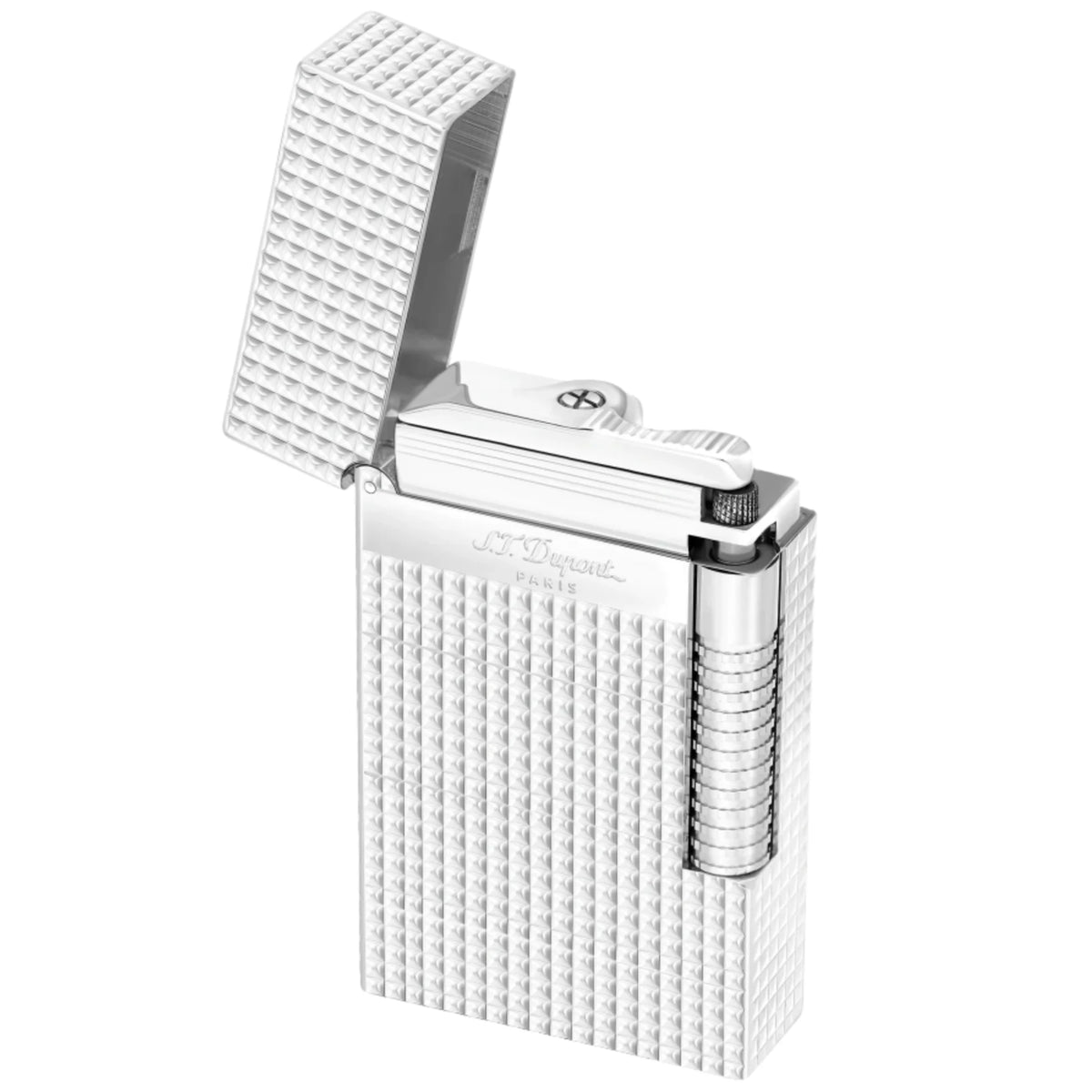 S.T. Dupont Le Grand Cling Diamond Head Palladium Lighter