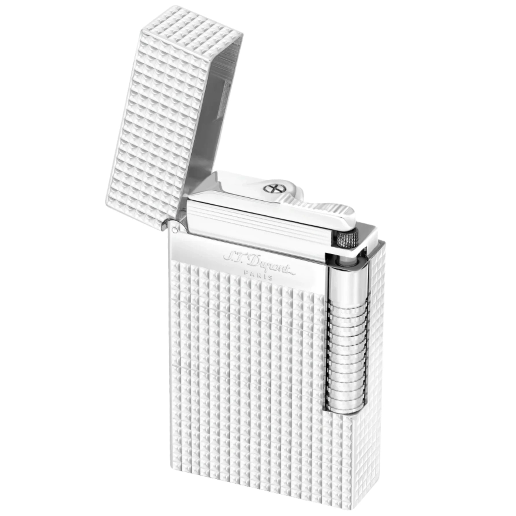 S.T. Dupont Le Grand Cling Diamond Head Palladium Lighter