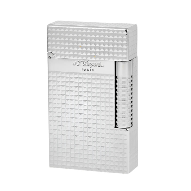 S.T. Dupont Le Grand Cling Diamond Head Palladium Lighter