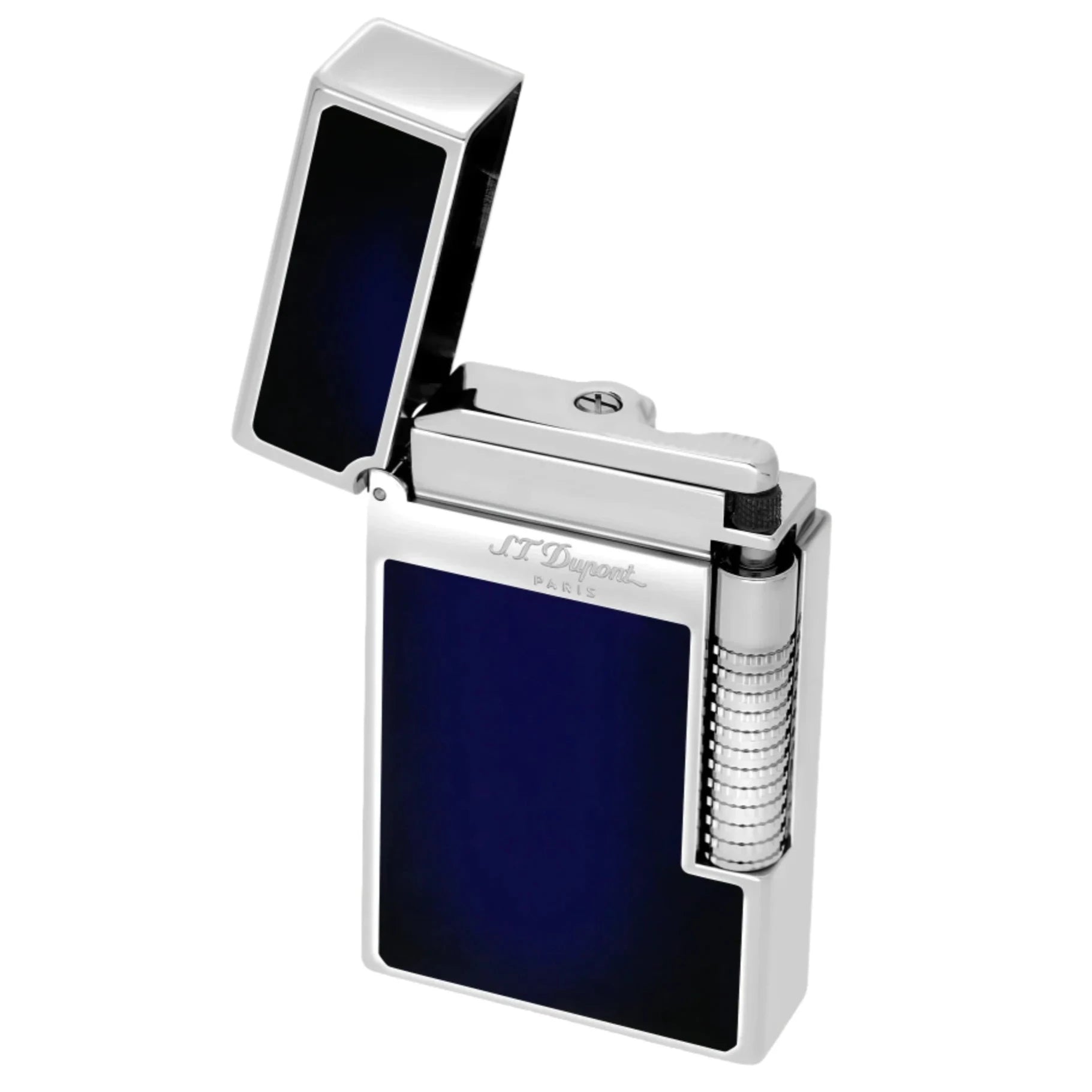 S.T. Dupont Le Grand Cling Blue Palladium Lighter