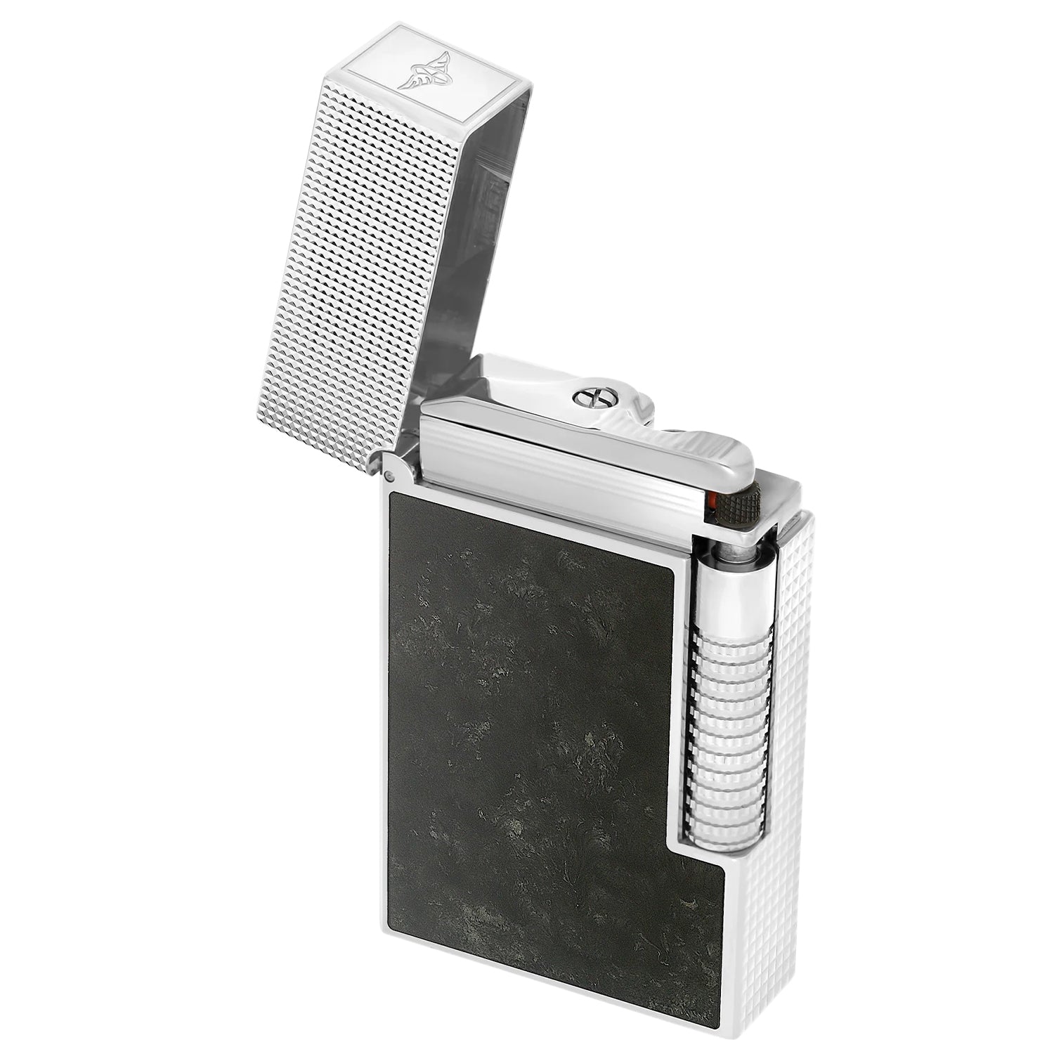 S.T. Dupont Le Grand Cling Popote Black & Palladium Lighter