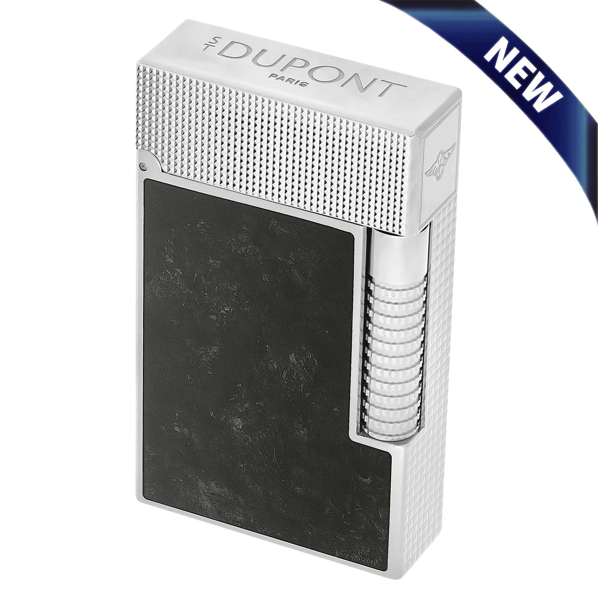 S.T. Dupont Le Grand Cling Popote Black & Palladium Lighter