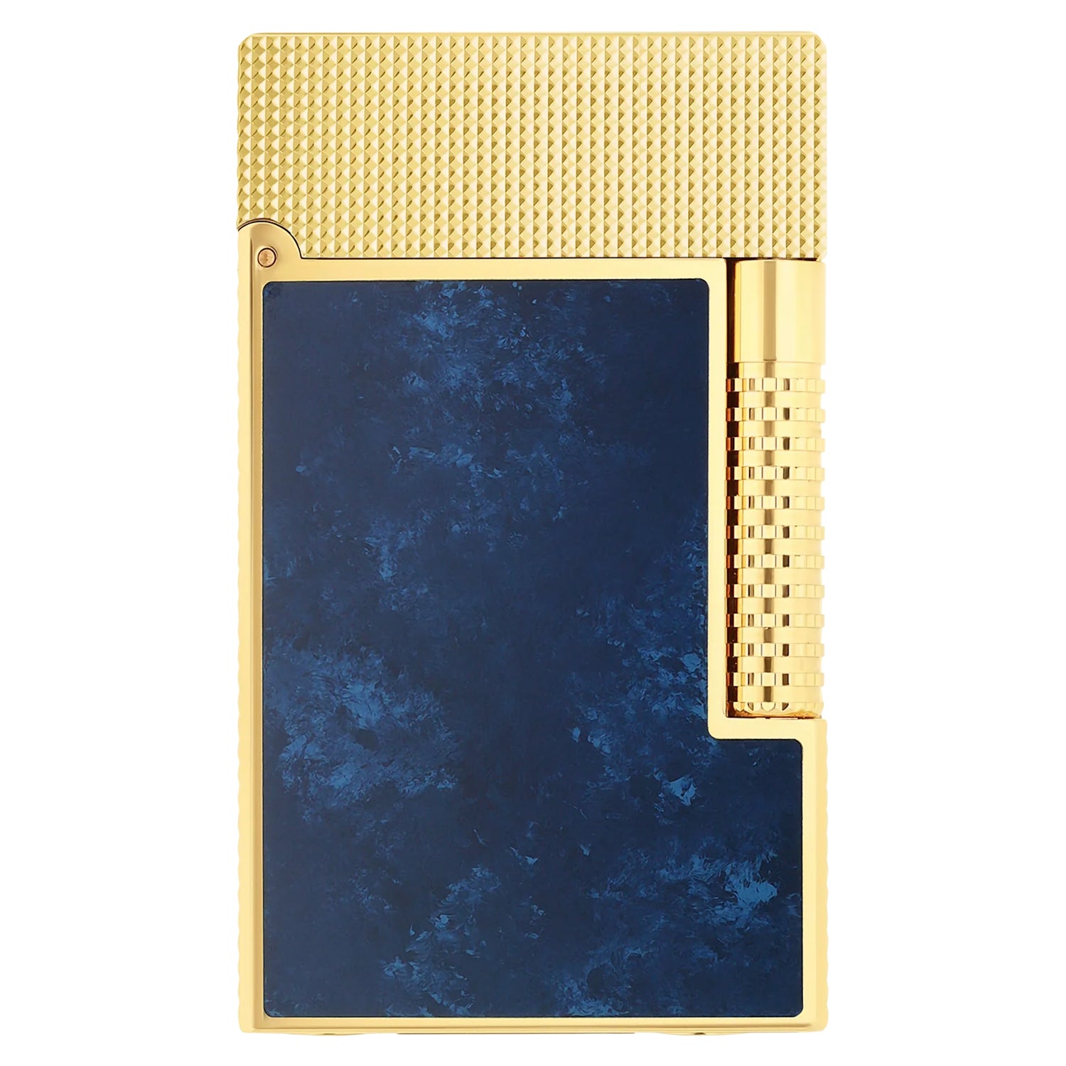 S.T. Dupont Le Grand Cling Popote Blue & Gold Lighter