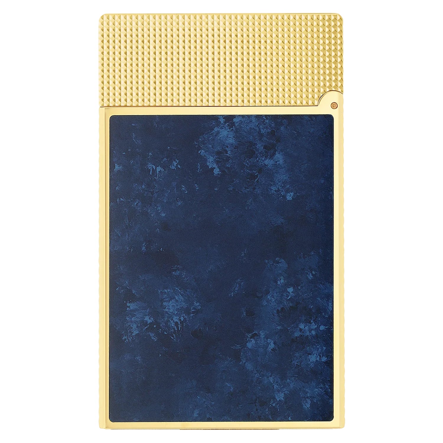 S.T. Dupont Le Grand Cling Popote Blue & Gold Lighter