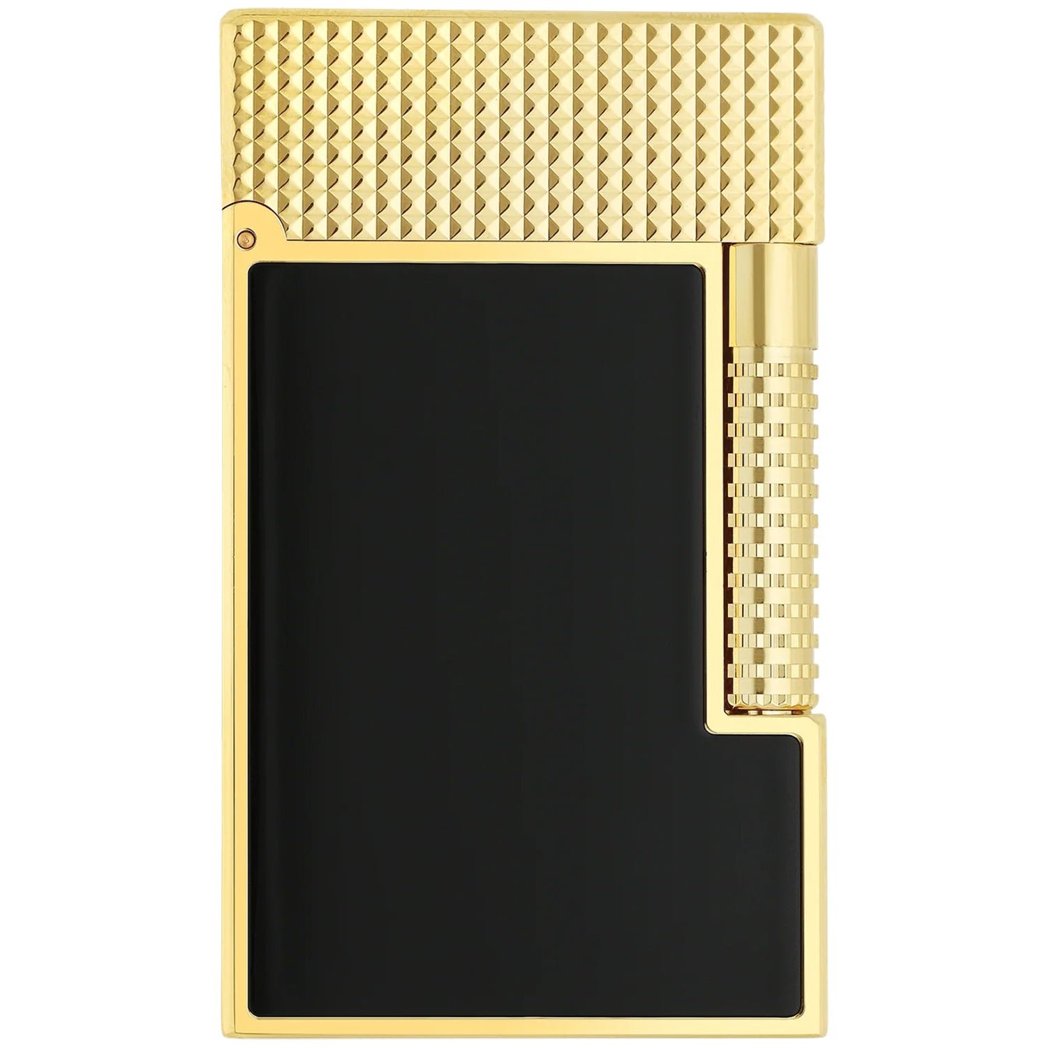 S.T. Dupont Le Grand Cling Black Lacquer Gold Lighter