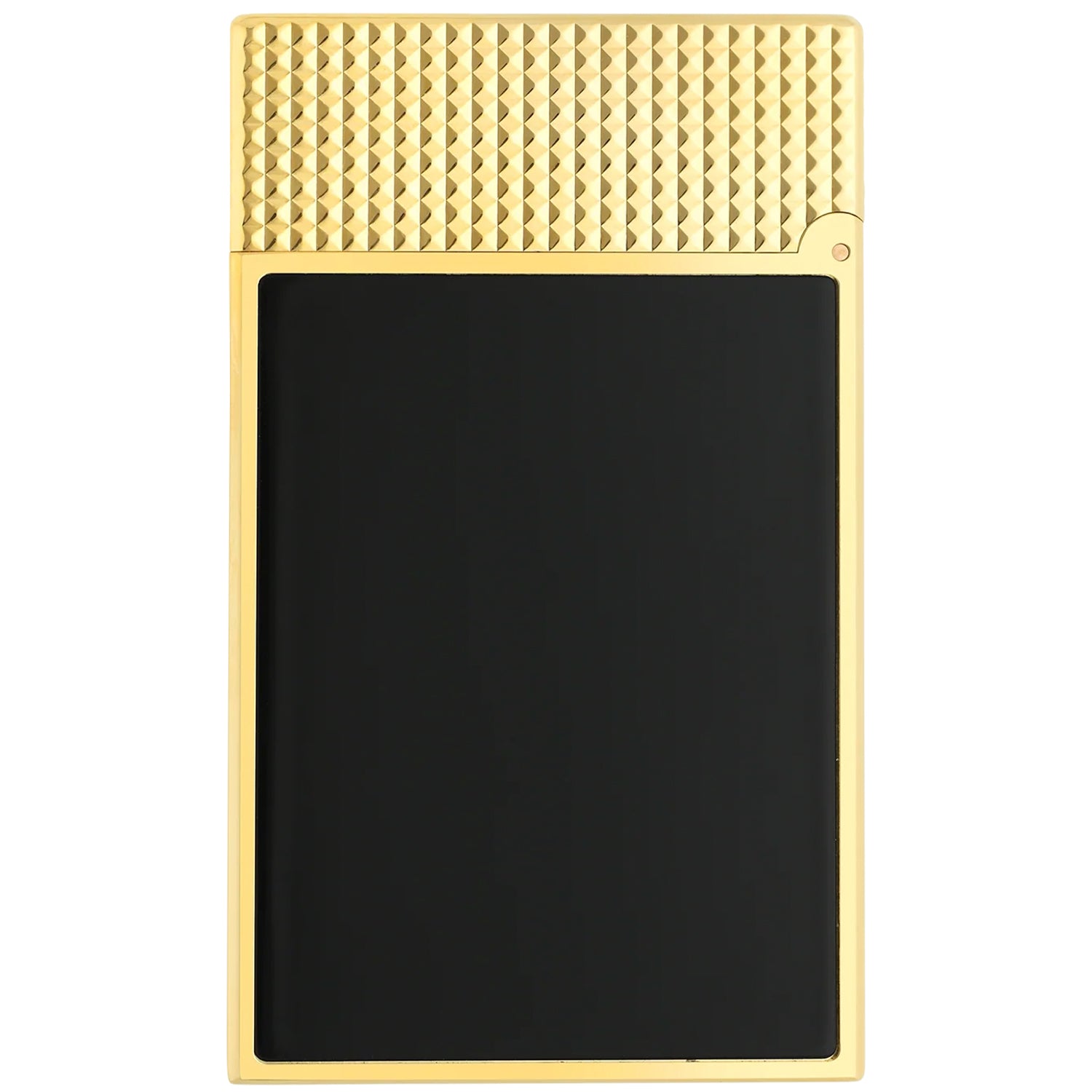 S.T. Dupont Le Grand Cling Black Lacquer Gold Lighter
