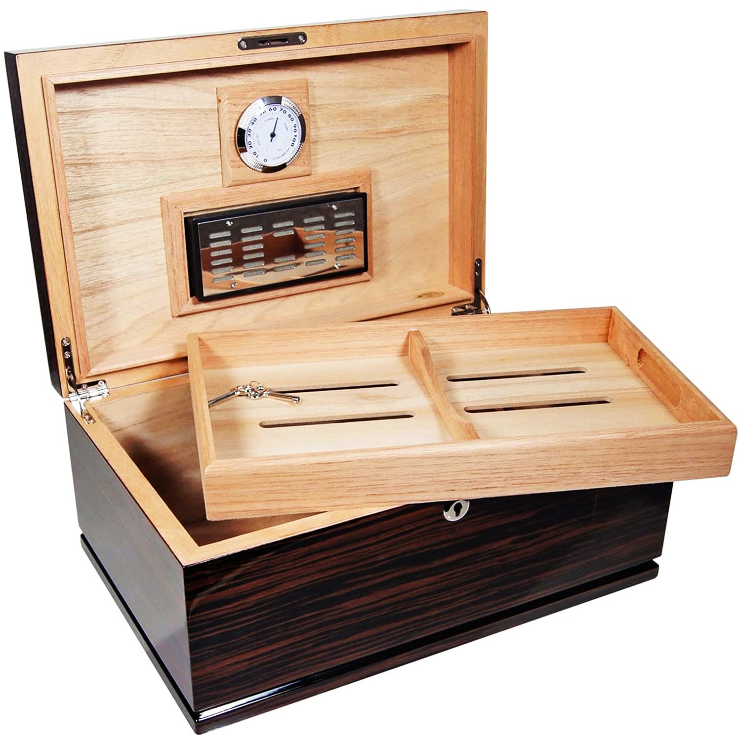 Kirby Allison Gran Majestad Large Cigar Humidor for 50 Cigars