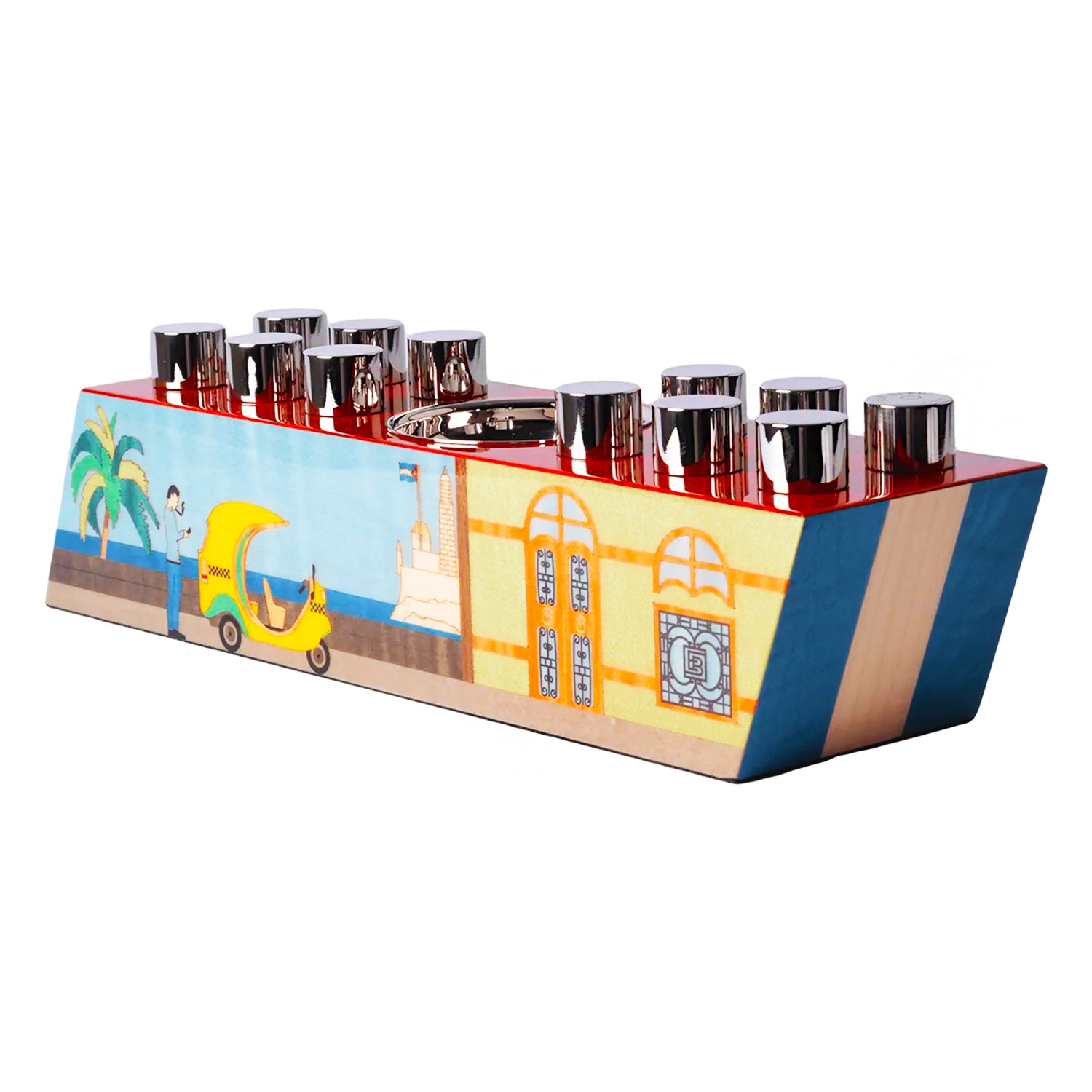 Elie Bleu Limited Edition Casa Cubana "Carousel" Ashtray