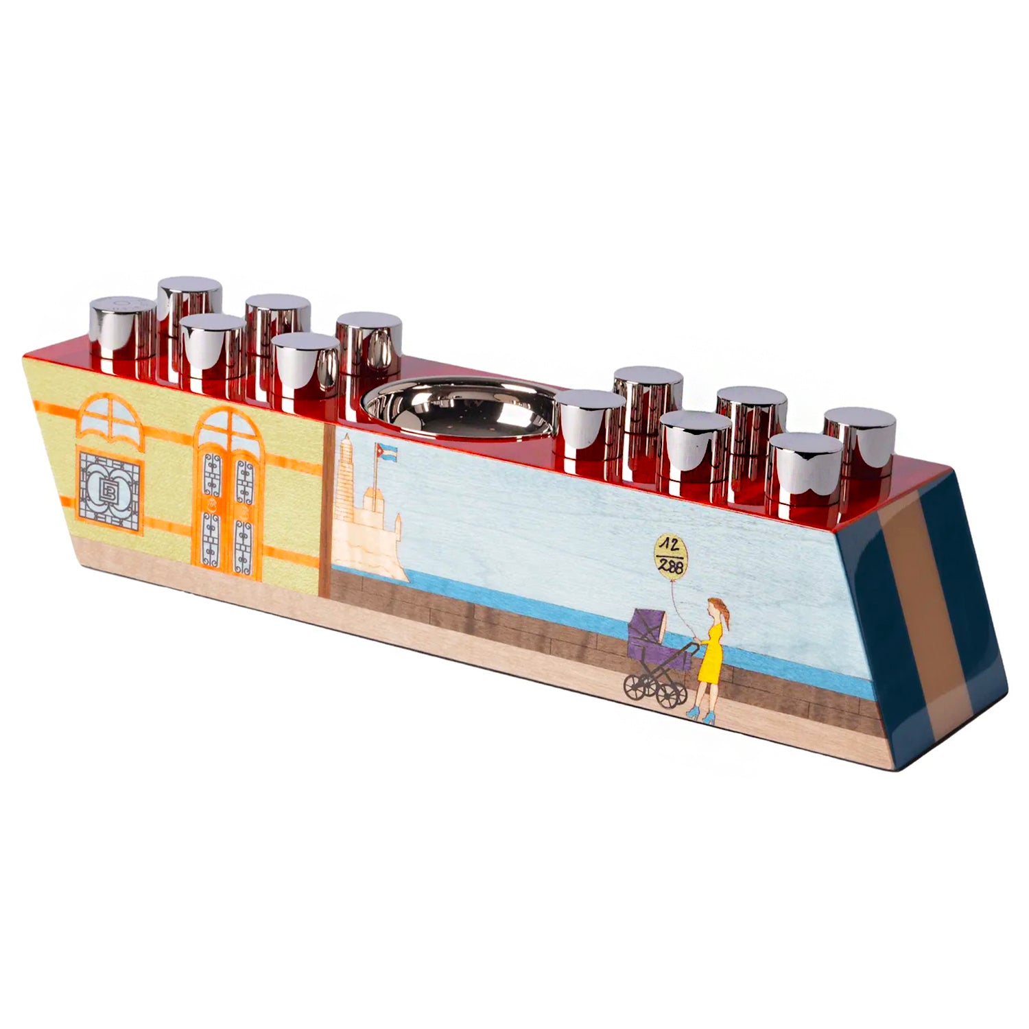 Elie Bleu Limited Edition Casa Cubana "Carousel" Ashtray