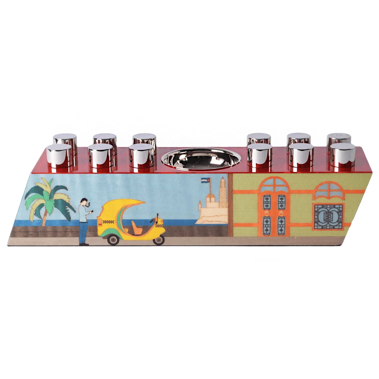 Elie Bleu Limited Edition Casa Cubana "Carousel" Ashtray