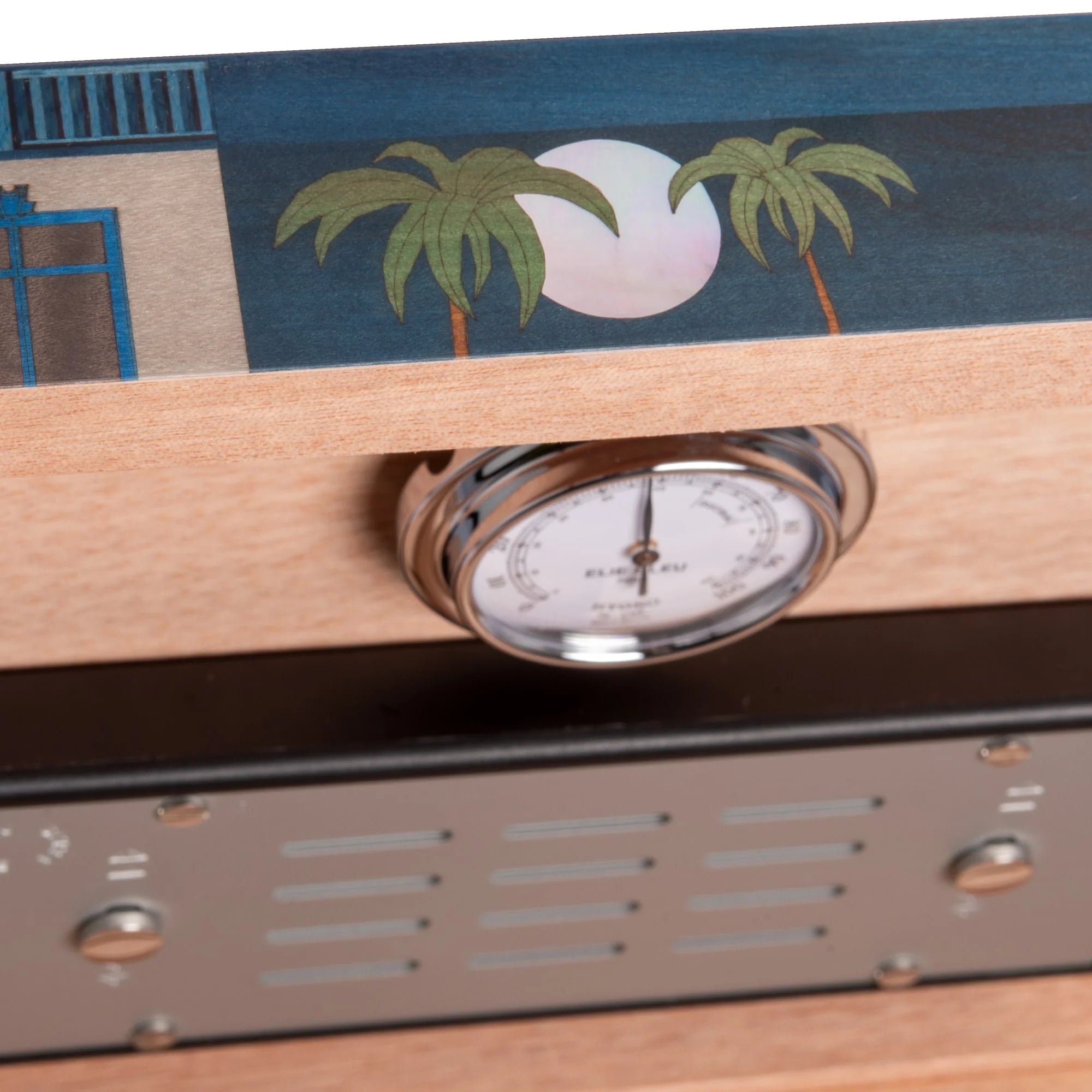 Elie Bleu Limited Edition Casa Cubana "Le Parisian Night" Multi-Color Sycamore Humidor (75 Cigars)