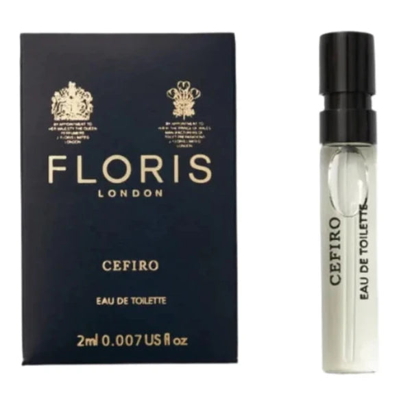 FLORIS Cefiro Eau de Toilette - Sample 2ml | KirbyAllison.com FLORIS Cefiro Eau de Toilette - Sample 2ml | KirbyAllison.com