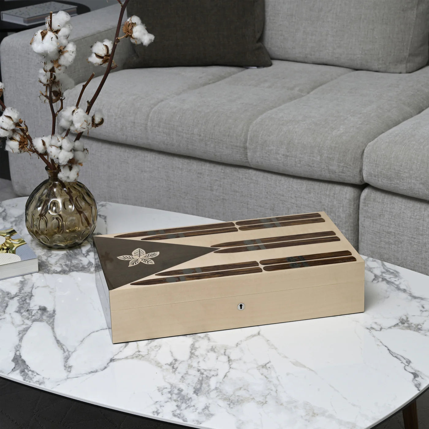 Elie Bleu Limited Edition Cuban Flag Humidor (110 Cigars)