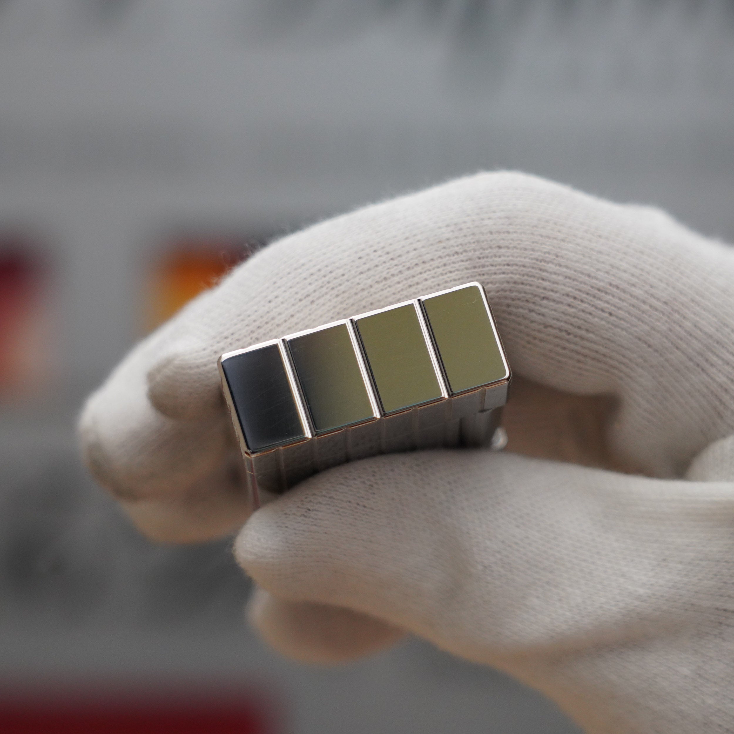 Vintage S.T. Dupont Limited Grand Master Perspective 2000 Palladium Plated Lighter