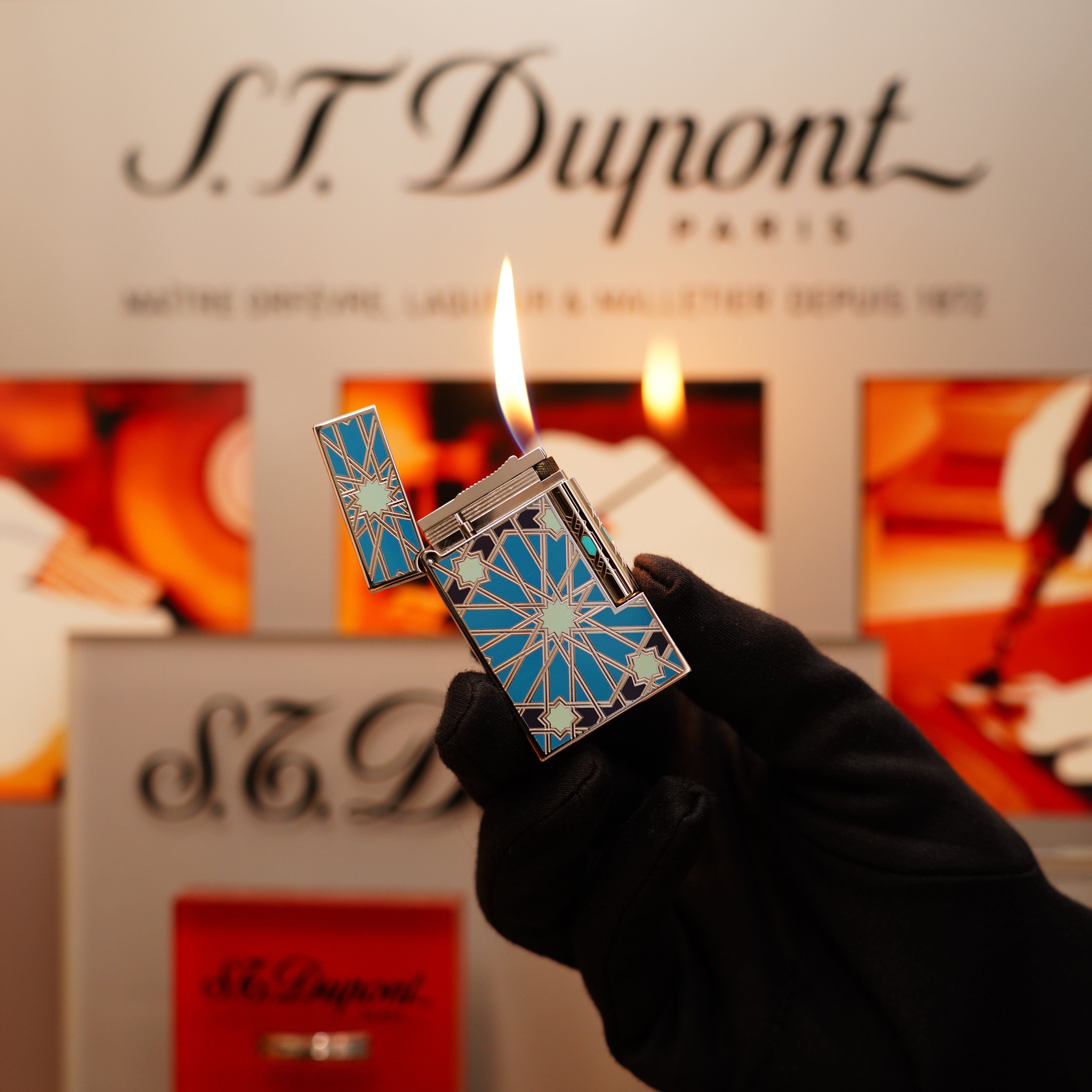 Vintage 2003 St Dupont Andalusia Limited Edition SkyBlue Natural