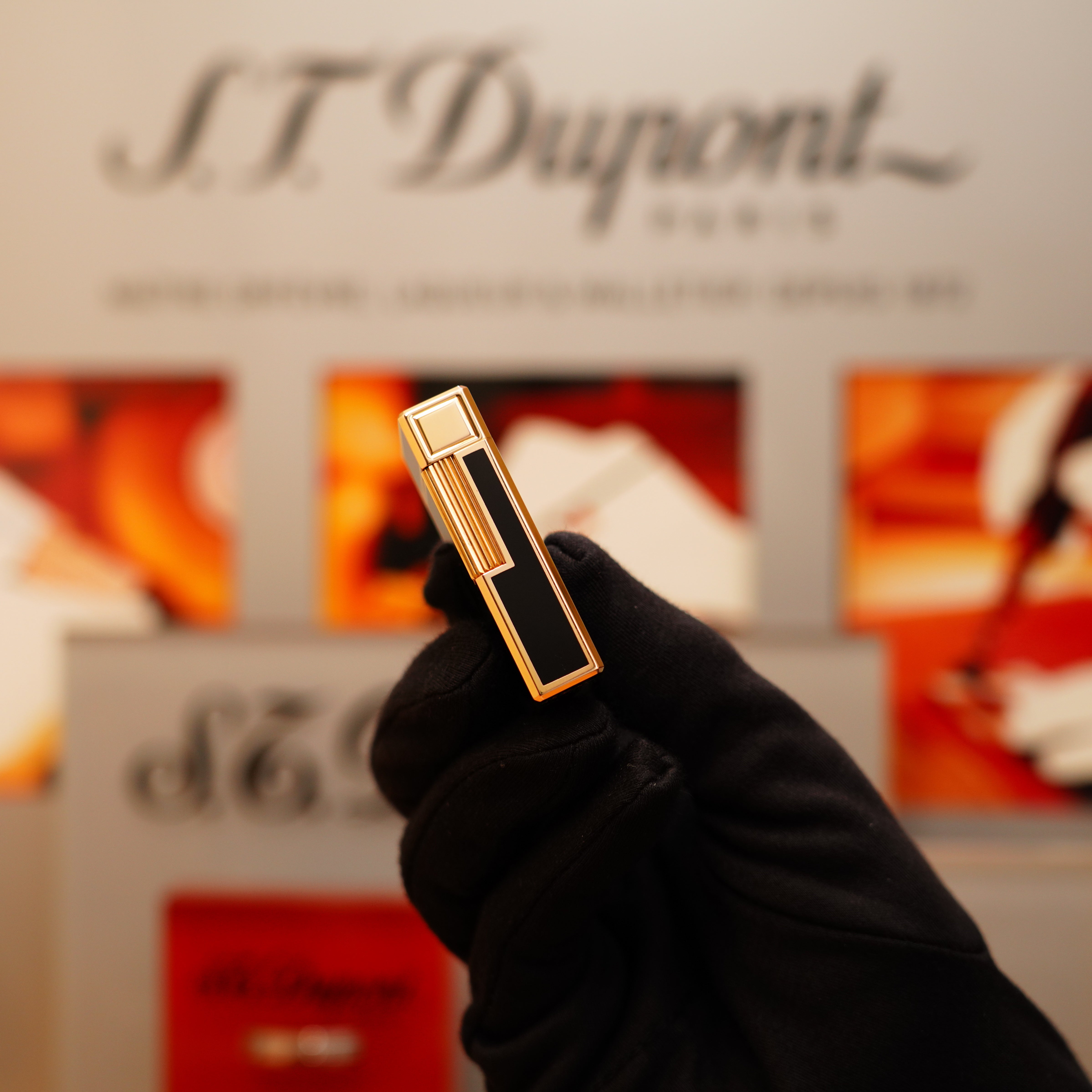 北*1様 S.T. Dupont ゴールド ブラック ライター 北*1様 S.T. Dupont ゴールド ブラック ライター S.T. Dupont - S.T.