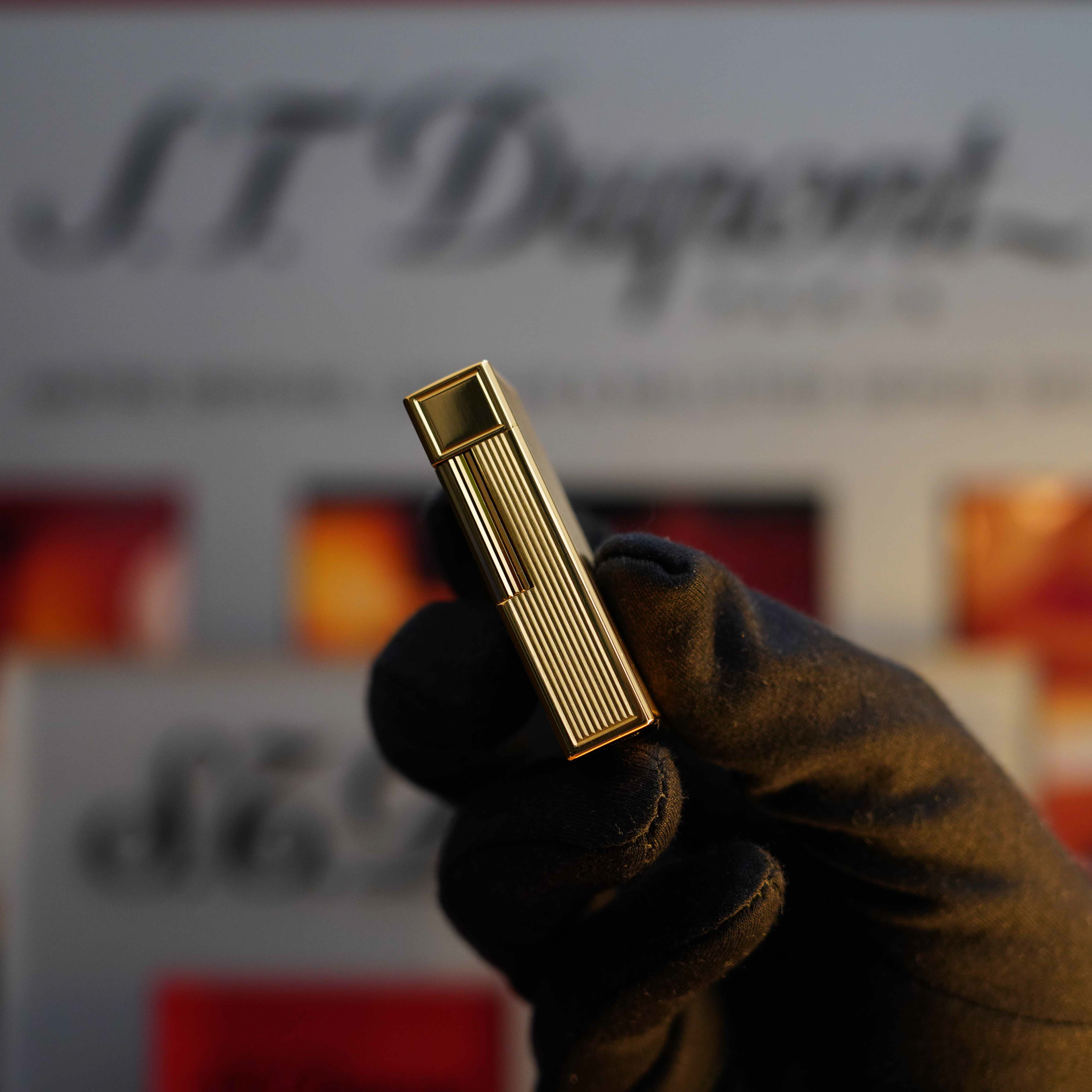 Vintage 1991 S.T. Dupont Jubilé Early Limited Edition 18k Gold