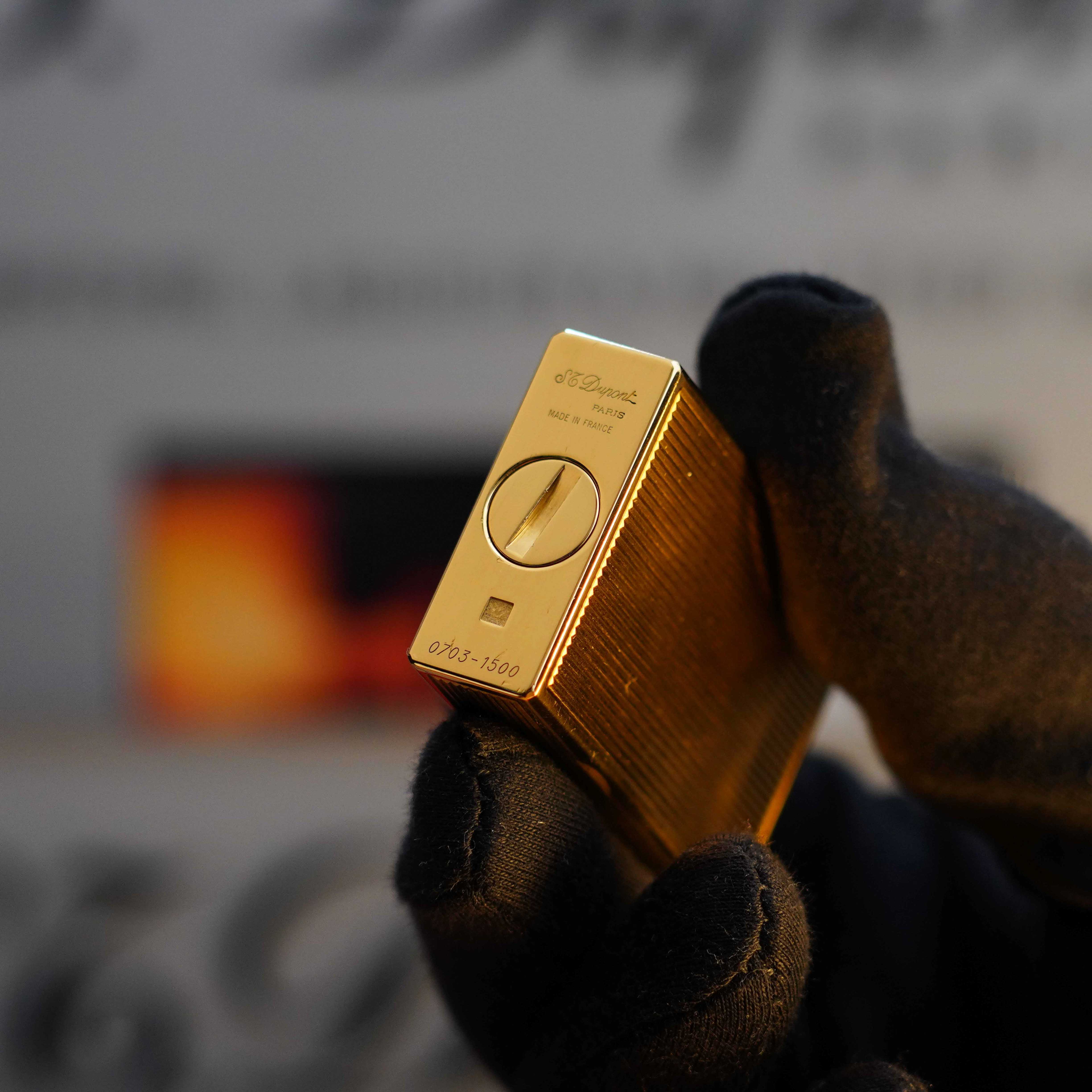 Vintage 1991 S.T. Dupont Jubilé Early Limited Edition 18k Gold
