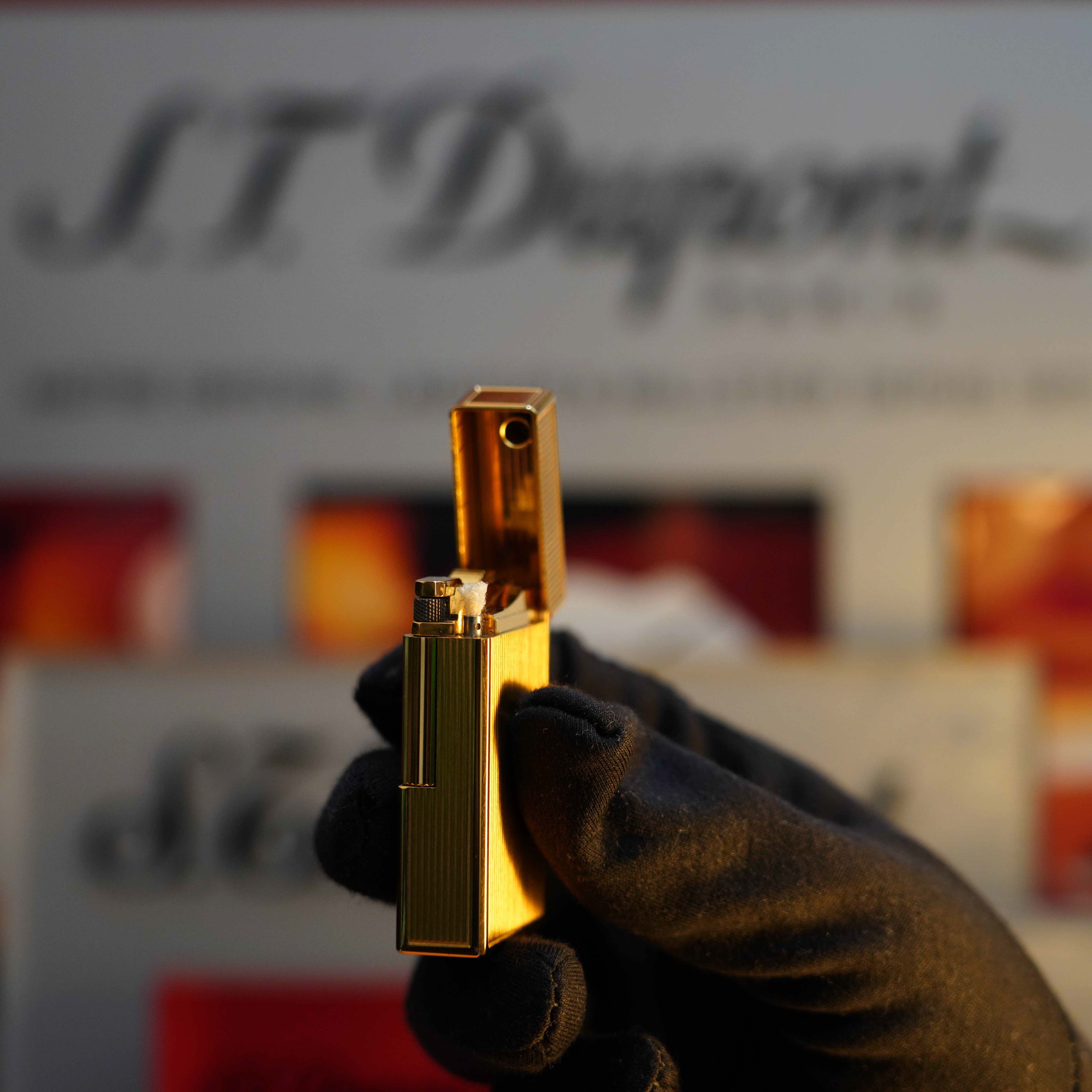 Vintage 1991 S.T. Dupont Jubilé Early Limited Edition 18k Gold