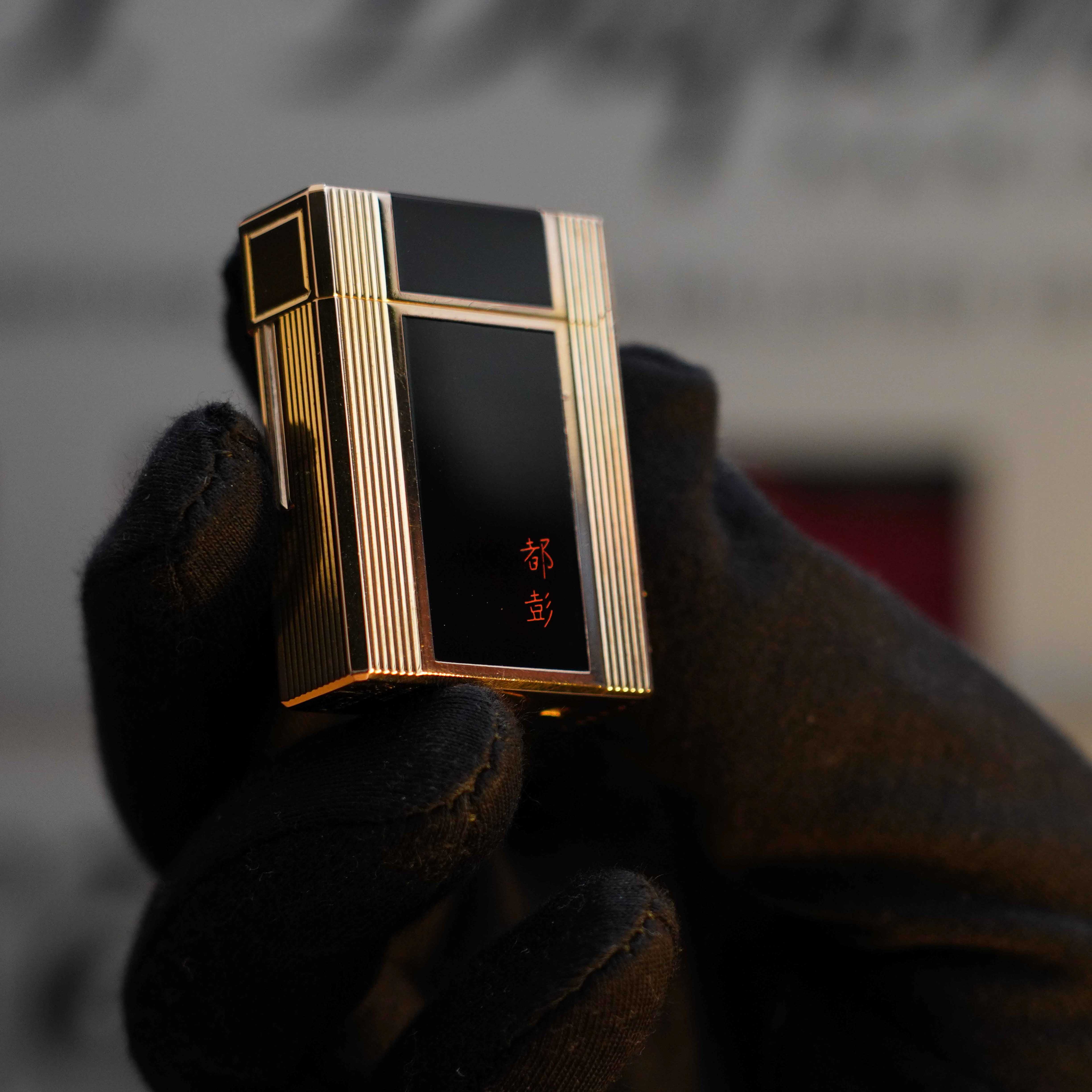 北*1様 S.T. Dupont ゴールド ブラック ライター 北*1様 S.T. Dupont ゴールド ブラック ライター dp16884_1.jpg