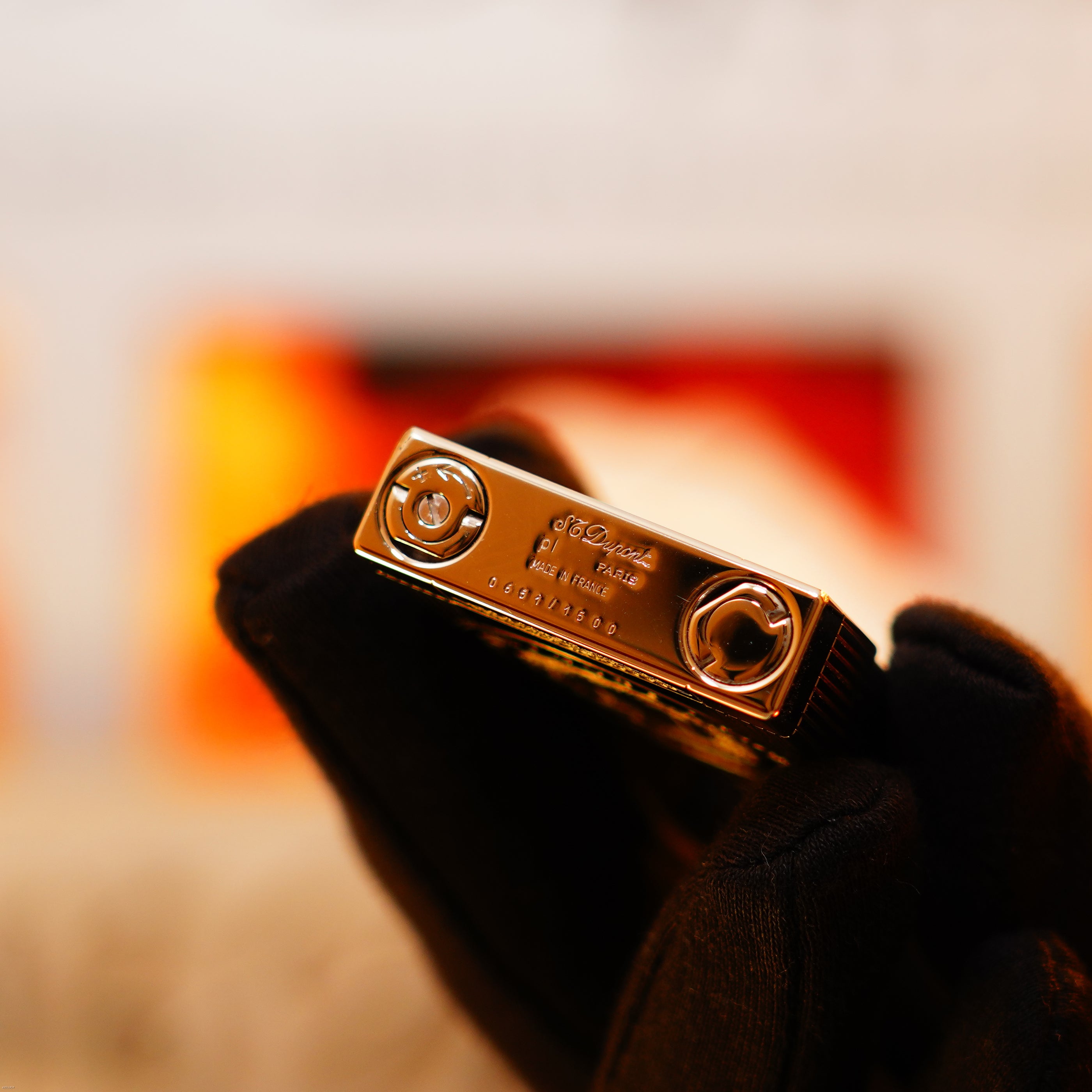 Vintage 1998 S.T. Dupont Ligne 2 Large “Napoleon Bonaparte” Limited Edition – Palladium Finish, One of 1500, Collector Set, Good Condition with Minor Mark