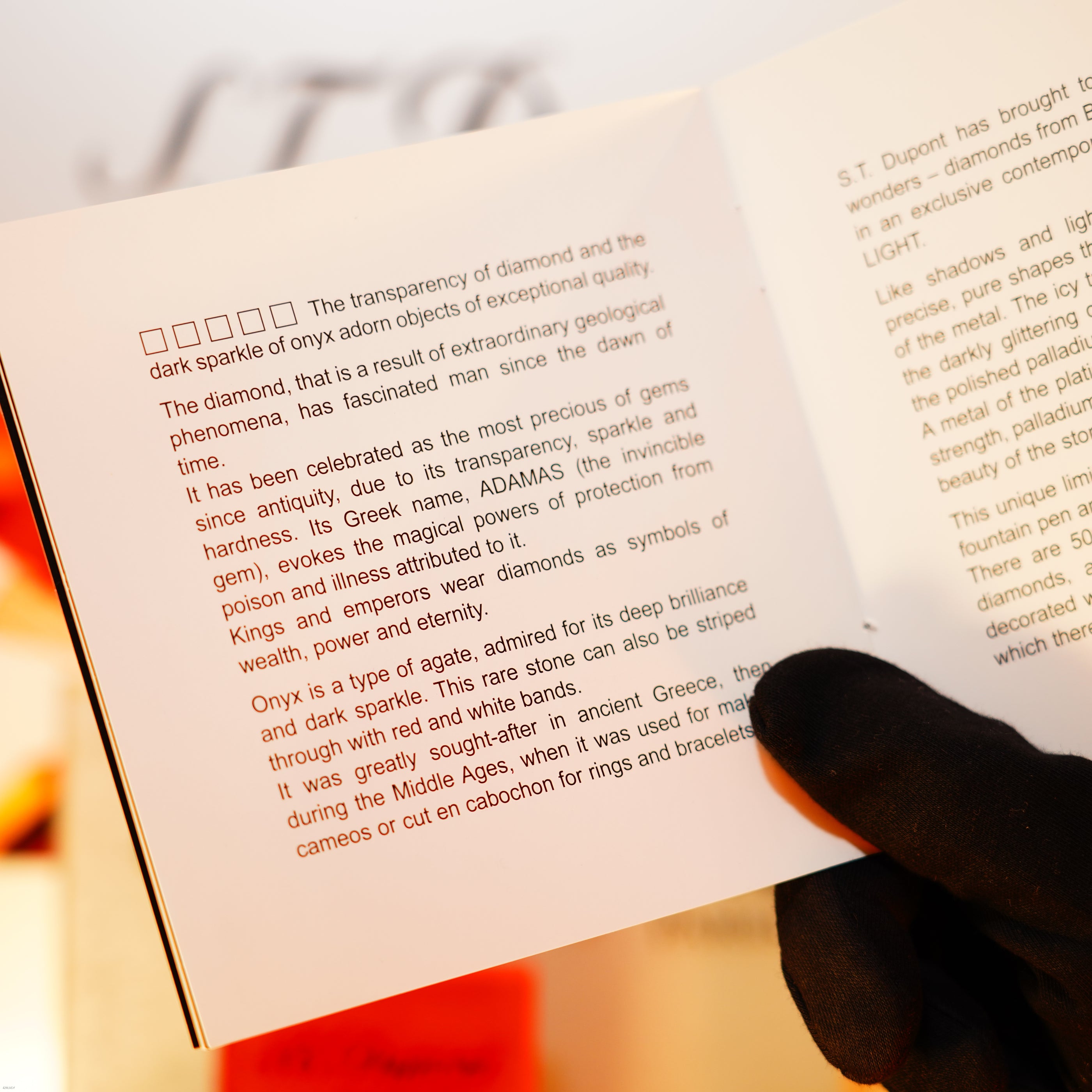 Vintage 2000 S.T. Dupont Ligne 2 Large “Night &amp; Light” Diamonds Edition – Solid Platinum Bar Set with 14 Natural Brilliant Diamonds, Loud Clink, Full Set with Certificate