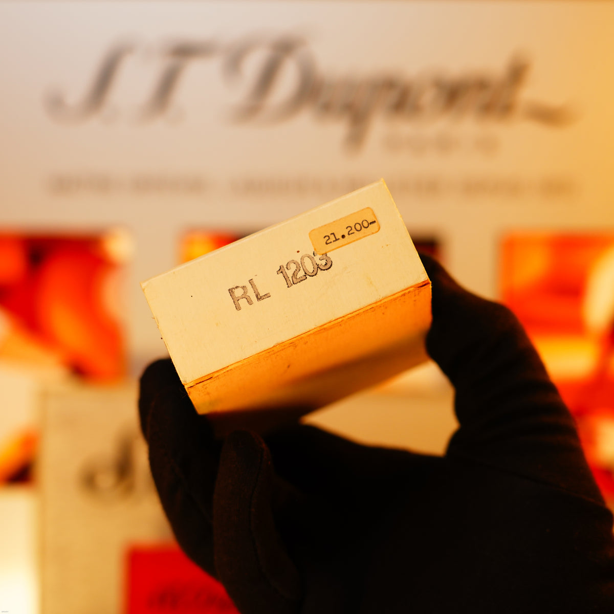 Vintage 1979 Dunhill Rollagas Lighter – Heavy 24K Gold‑Plated Rare Pattern, Amazing Collector Condition, Full Set