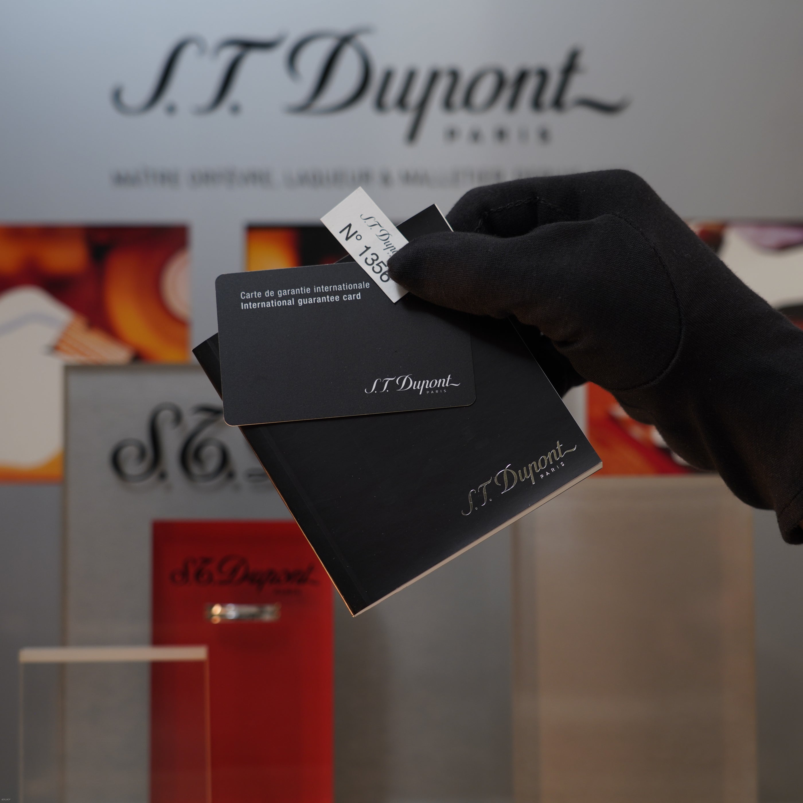 Vintage 2001 S.T. Dupont Limited Edition Platinum Natural Diamond 60 Years Anniversary Ligne 1 Lighter