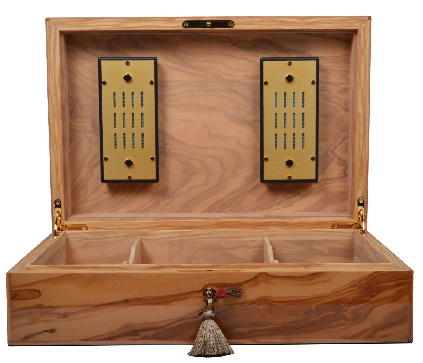 Elie Bleu Olive Wood Classic Humidor (110 Cigars)