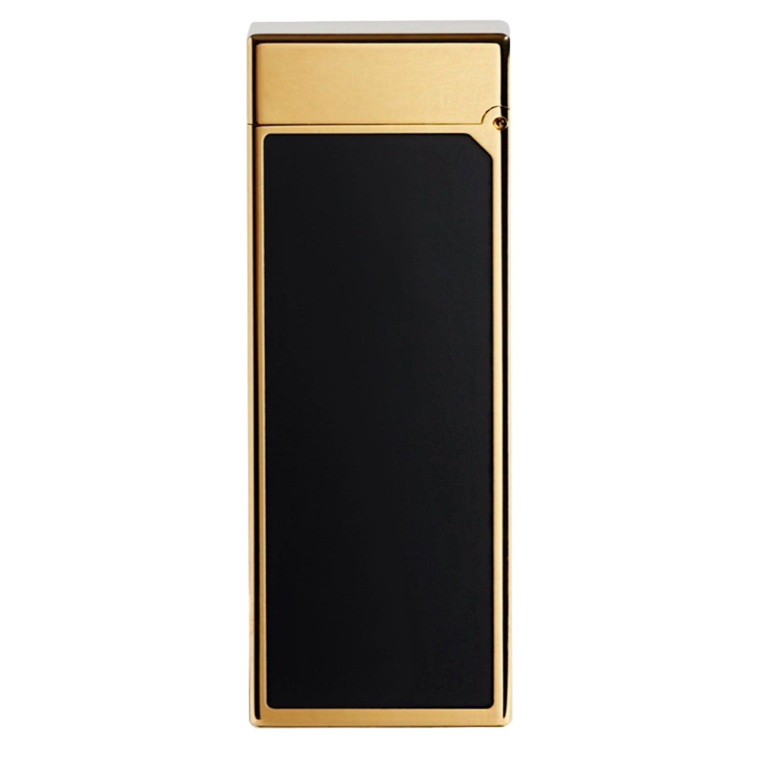 Dunhill Hallmark Black & Gold Finish Rollagas Lighter