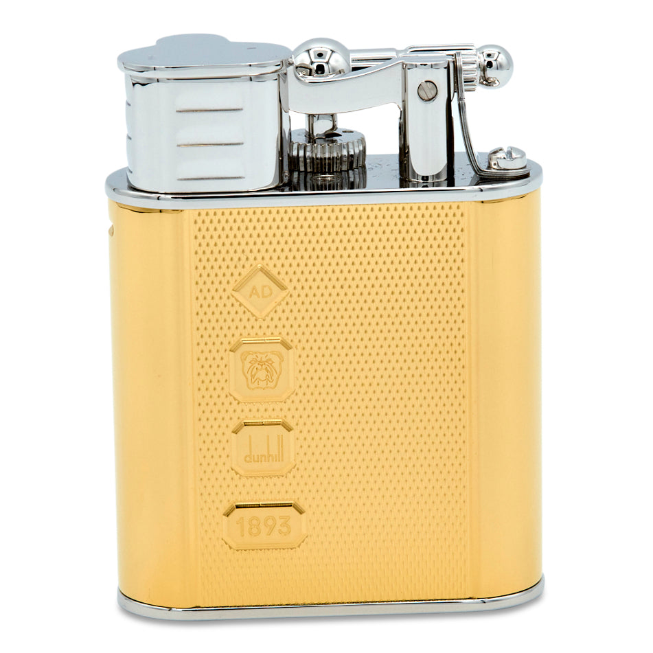 Dunhill Hallmark Barley Gold & Palladium Finish Turbo Lighter