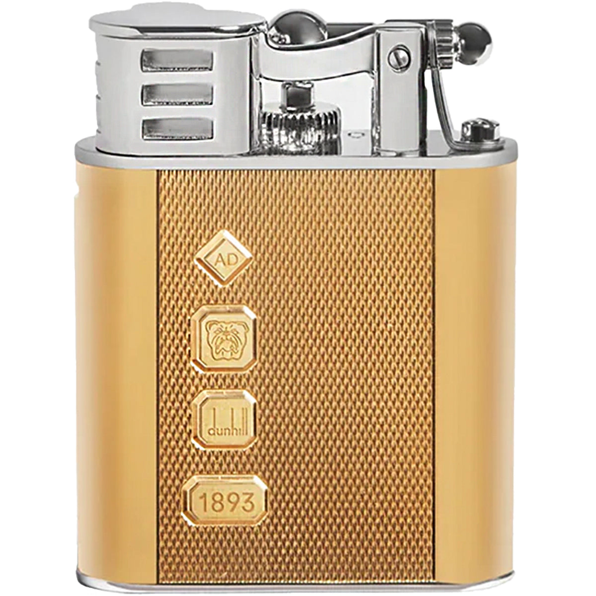 Dunhill Hallmark Barley Gold & Palladium Finish Turbo Lighter