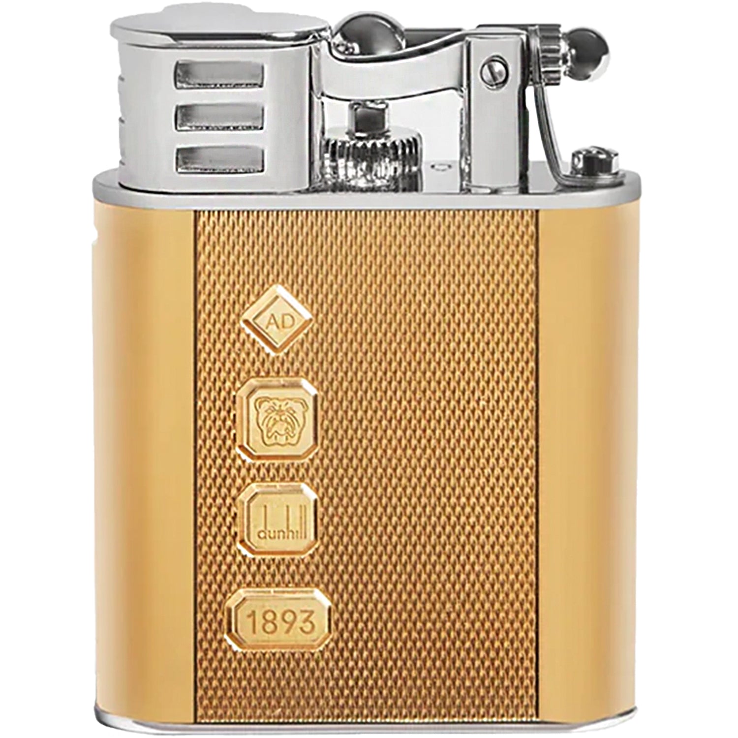 Dunhill Hallmark Barley Gold & Palladium Finish Turbo Lighter