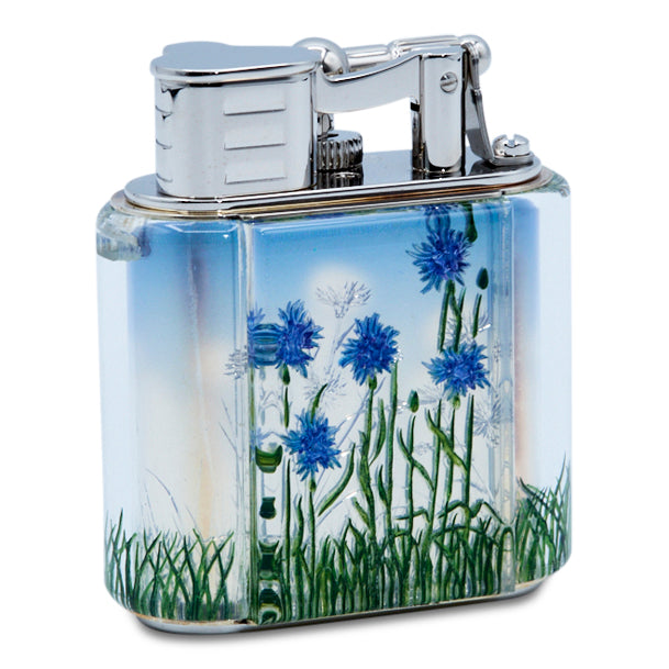 Dunhill Limited Edition Blue Aquarium Moth Turbo Lighter