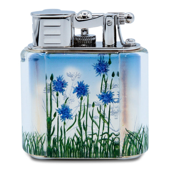 Dunhill Limited Edition Blue Aquarium Moth Turbo Lighter