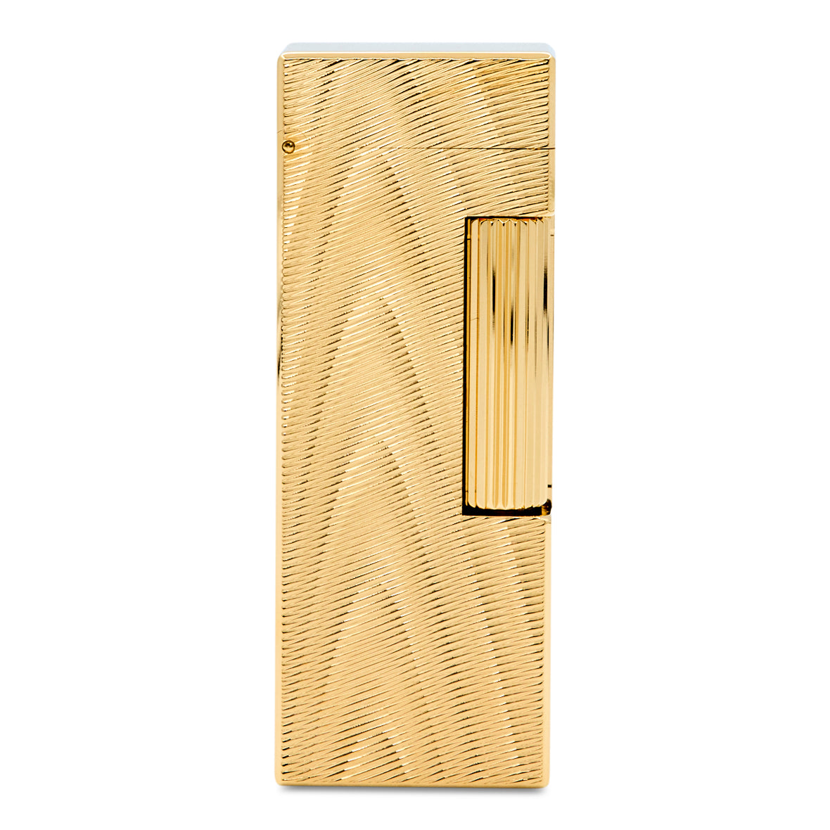 Dunhill Moire Gold Finish Rollagas Lighter
