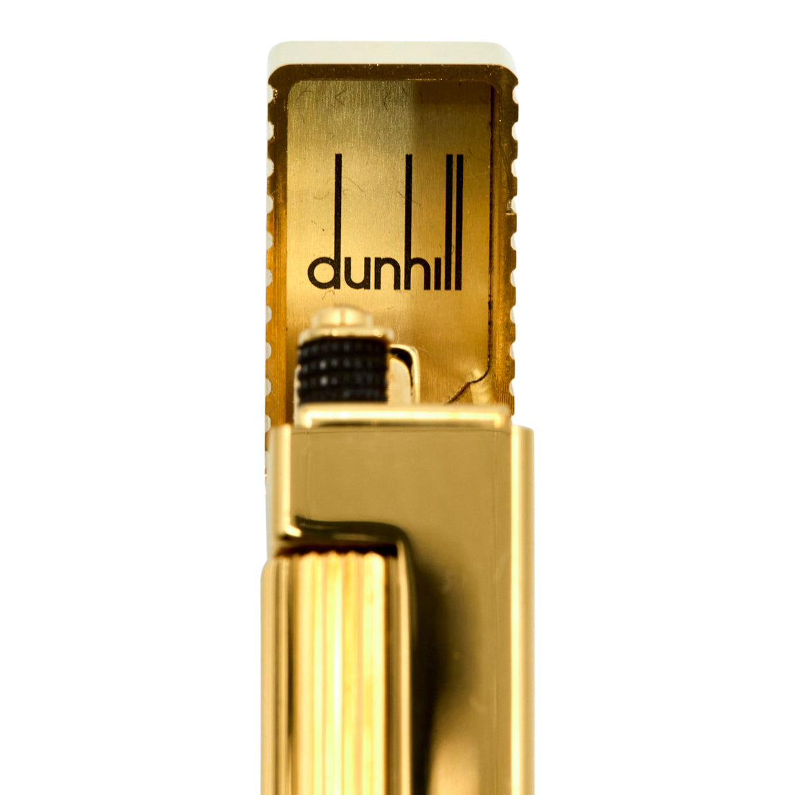Dunhill Lines Gold Finish Rollagas Lighter